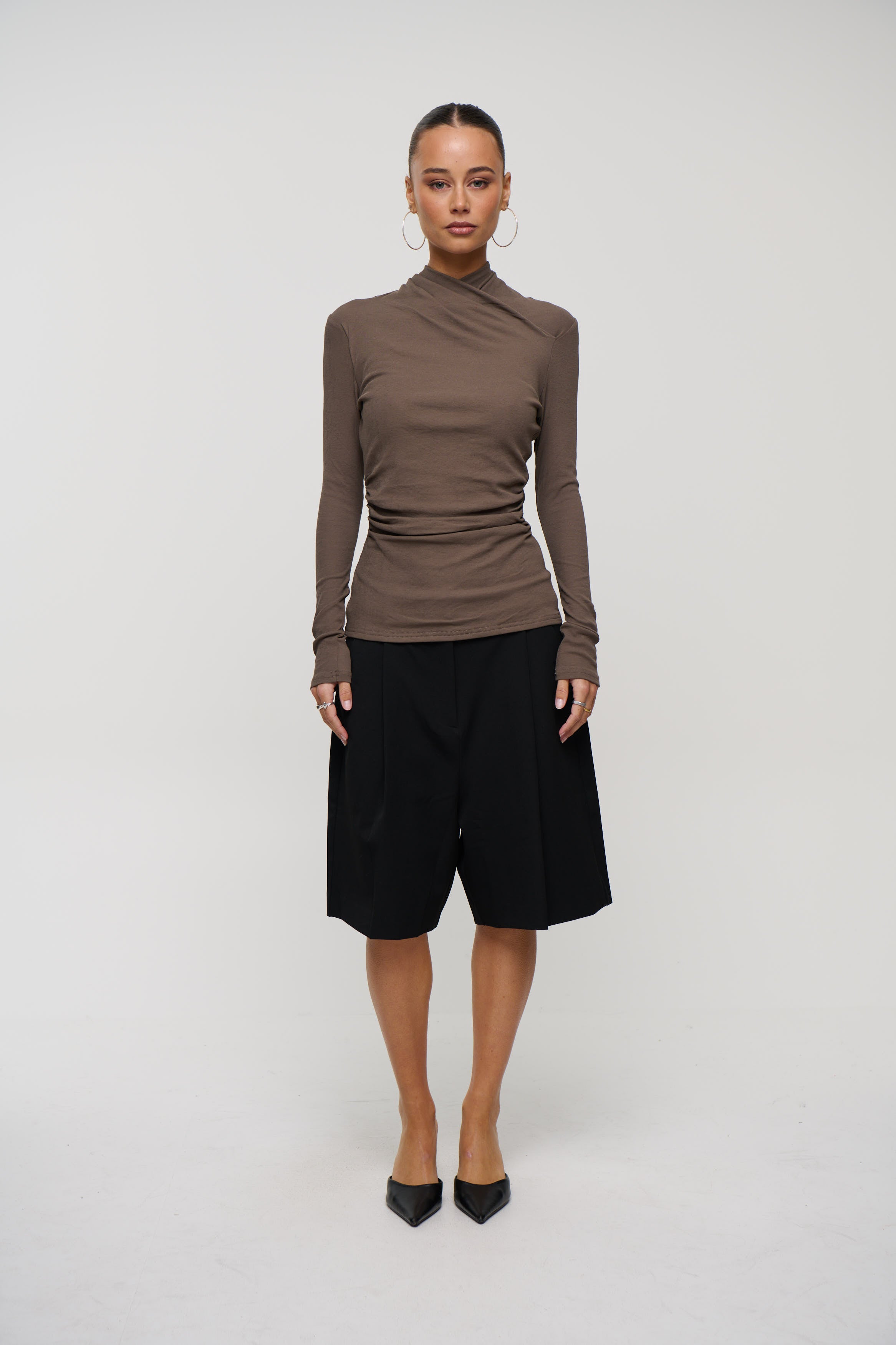 Tonia Top Grey