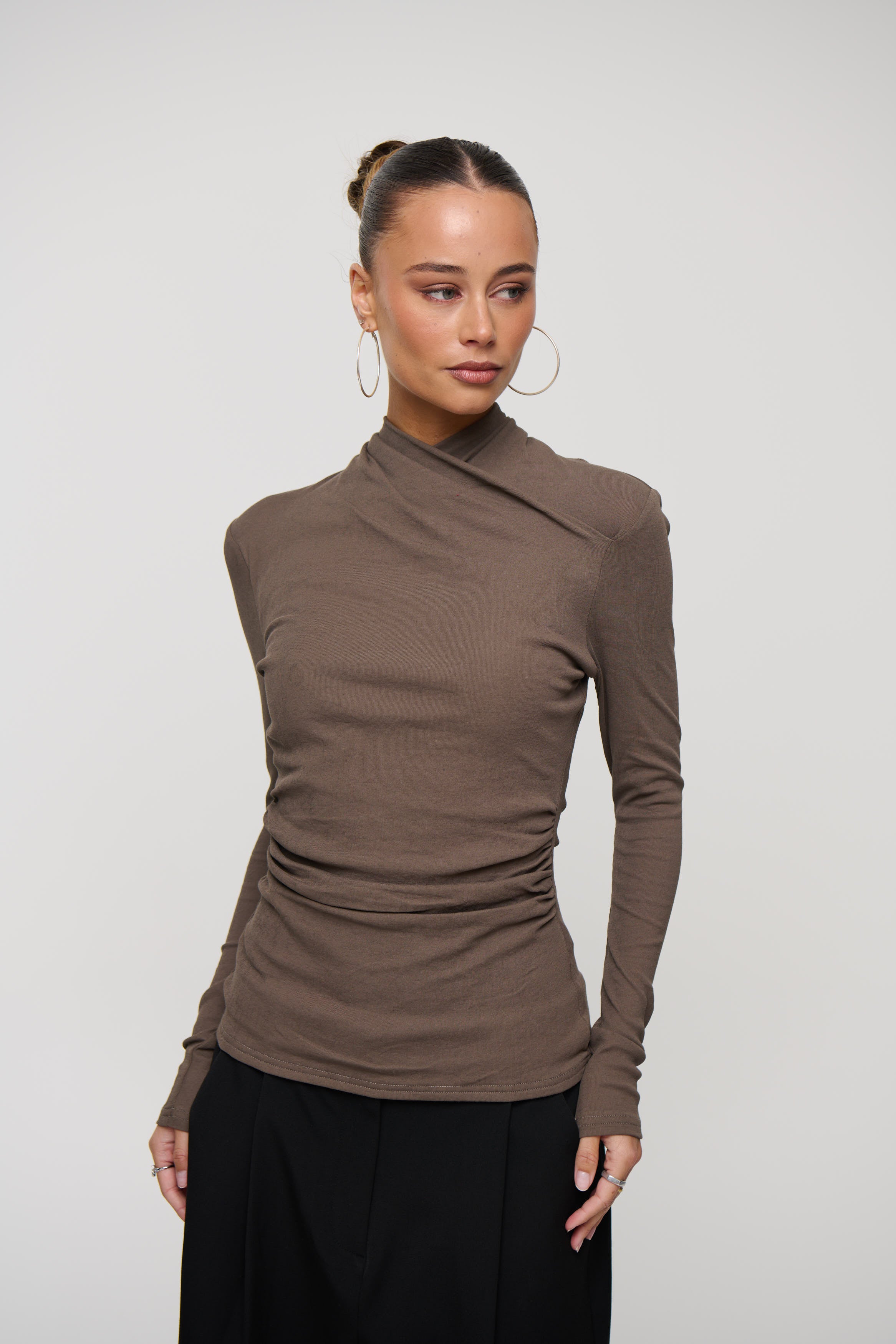 Tonia Top Grey