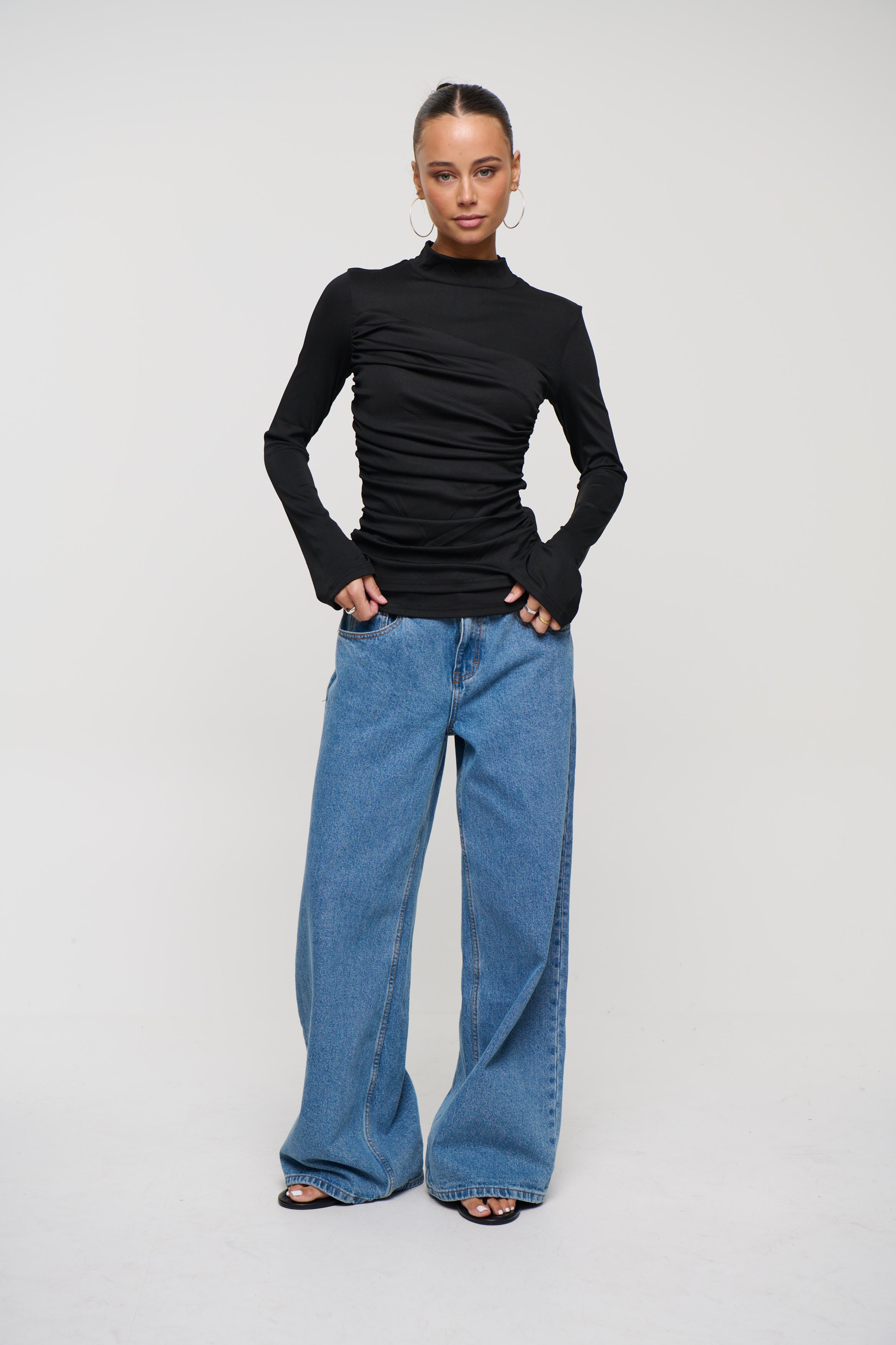 Andie Long Sleeve Black