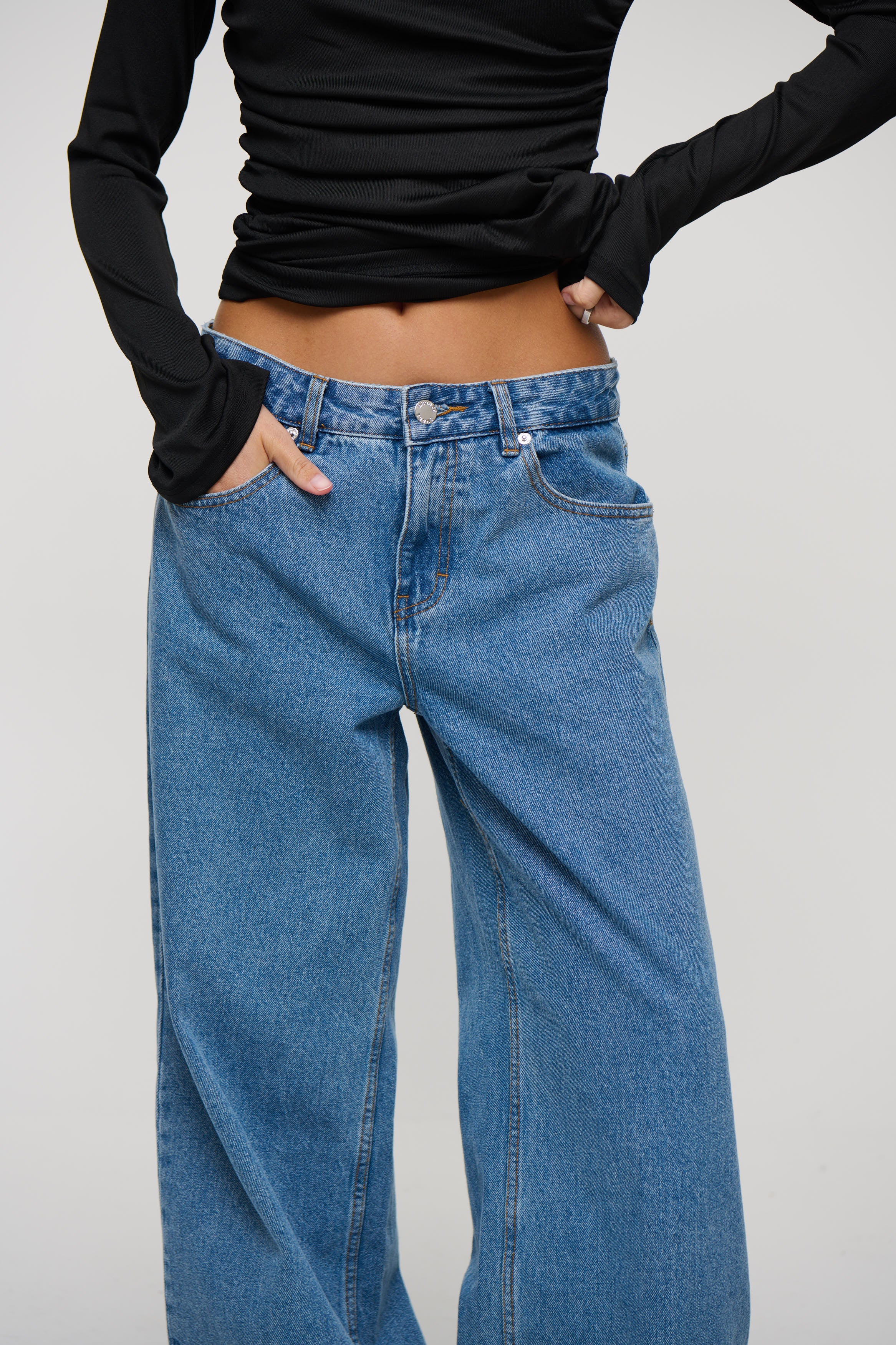 Emilia Jean Mid Blue