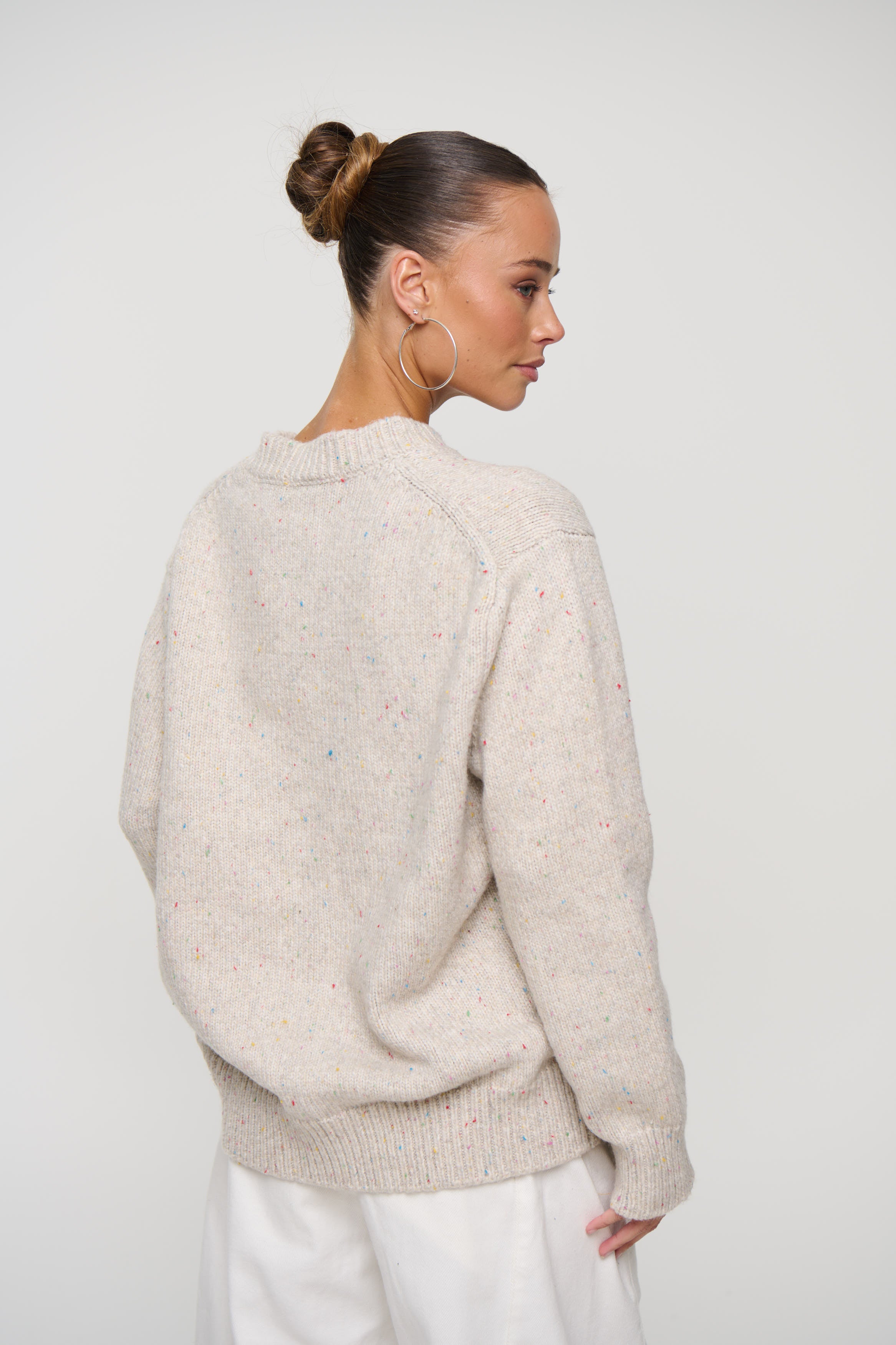 Marlow Knitted Sweater Cream