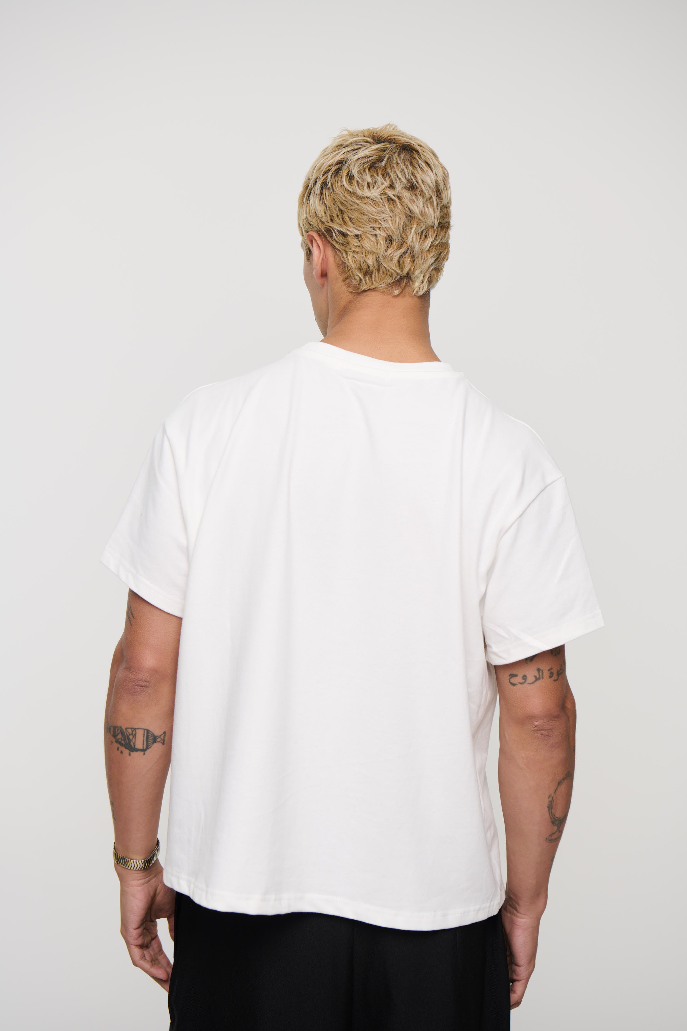Roland Stretch Tee White