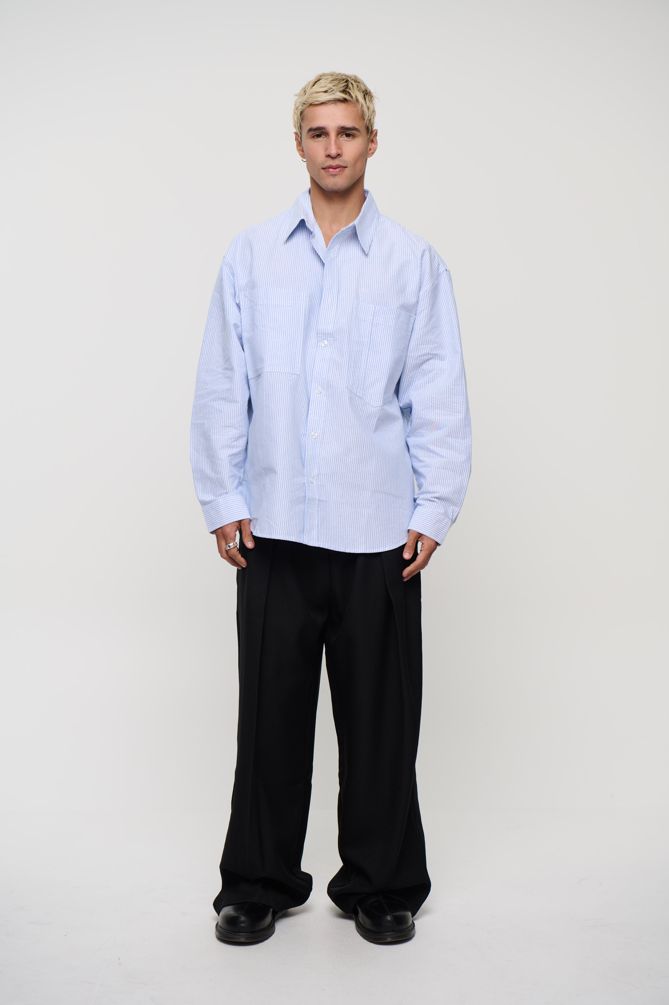 NTH Shirt Stripe Blue