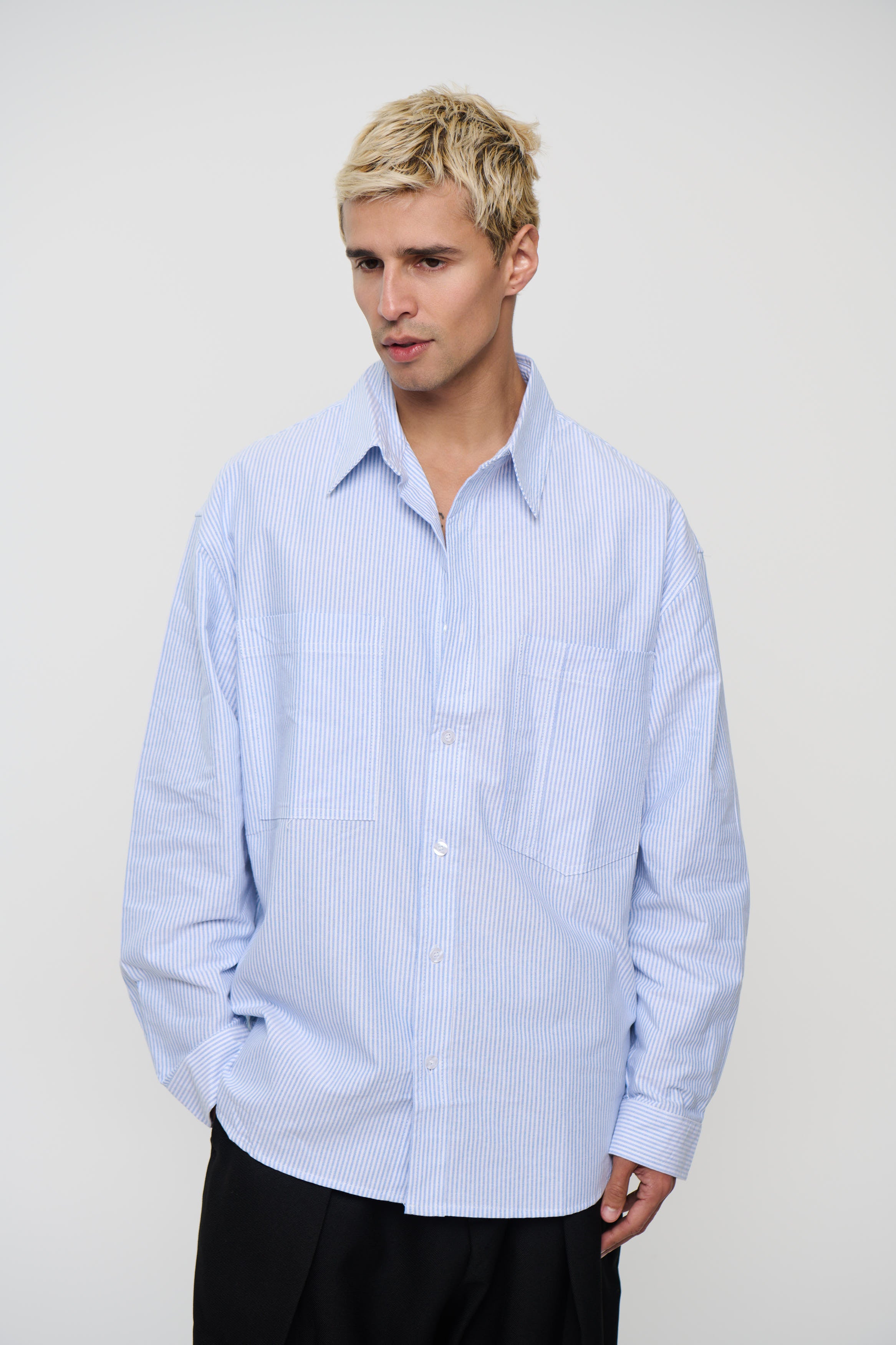 NTH Shirt Stripe Blue