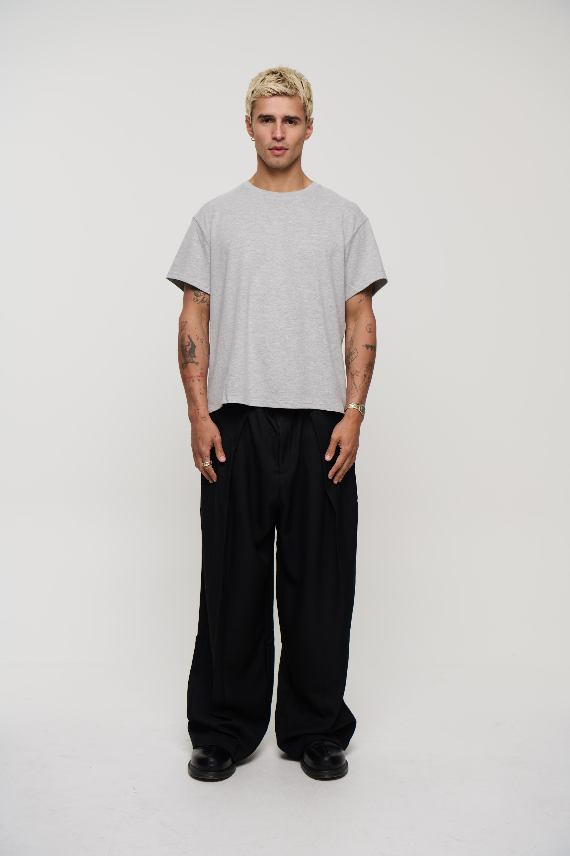 Roland Stretch Tee Grey