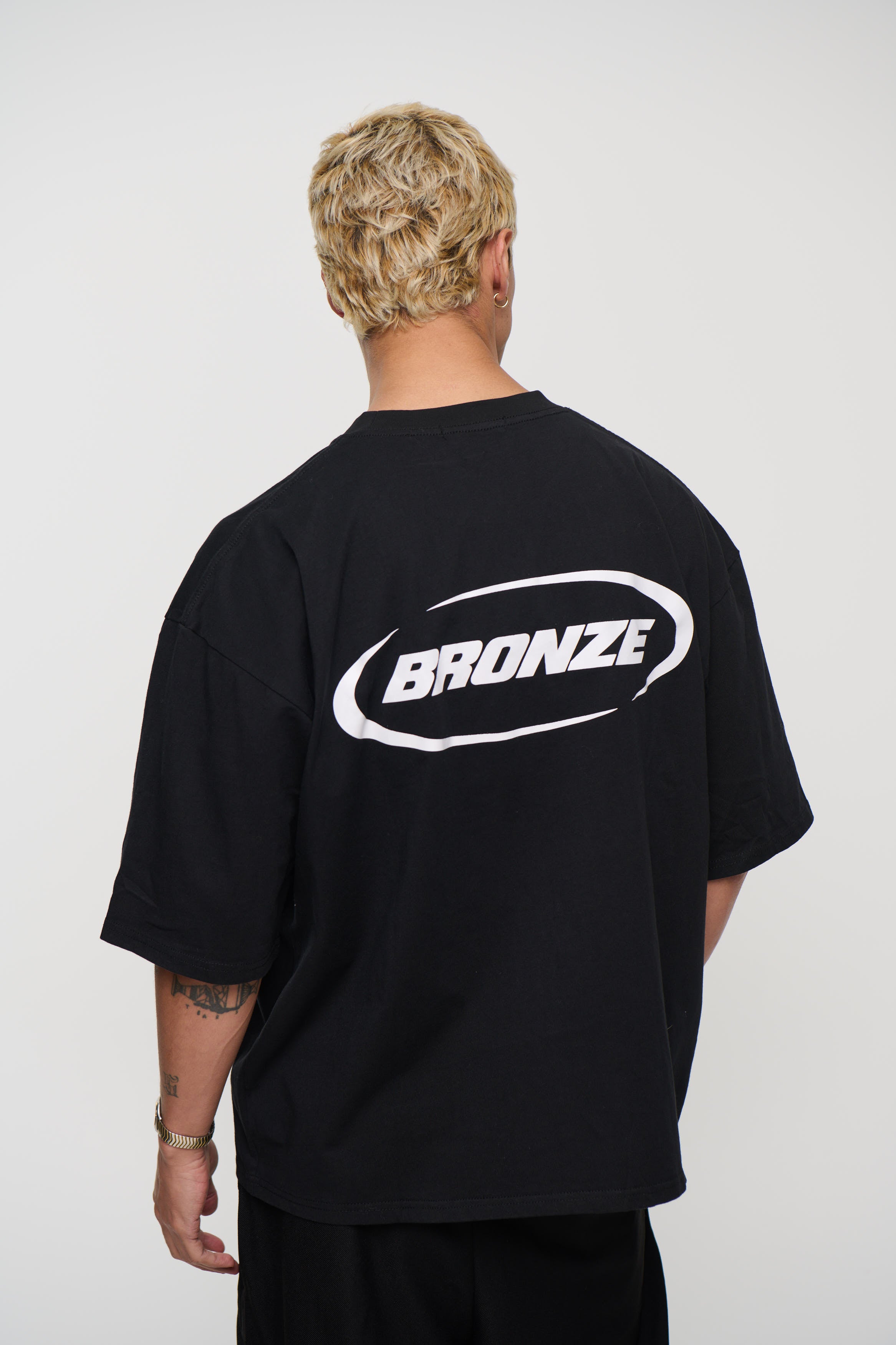 Riley Logo Tee Black