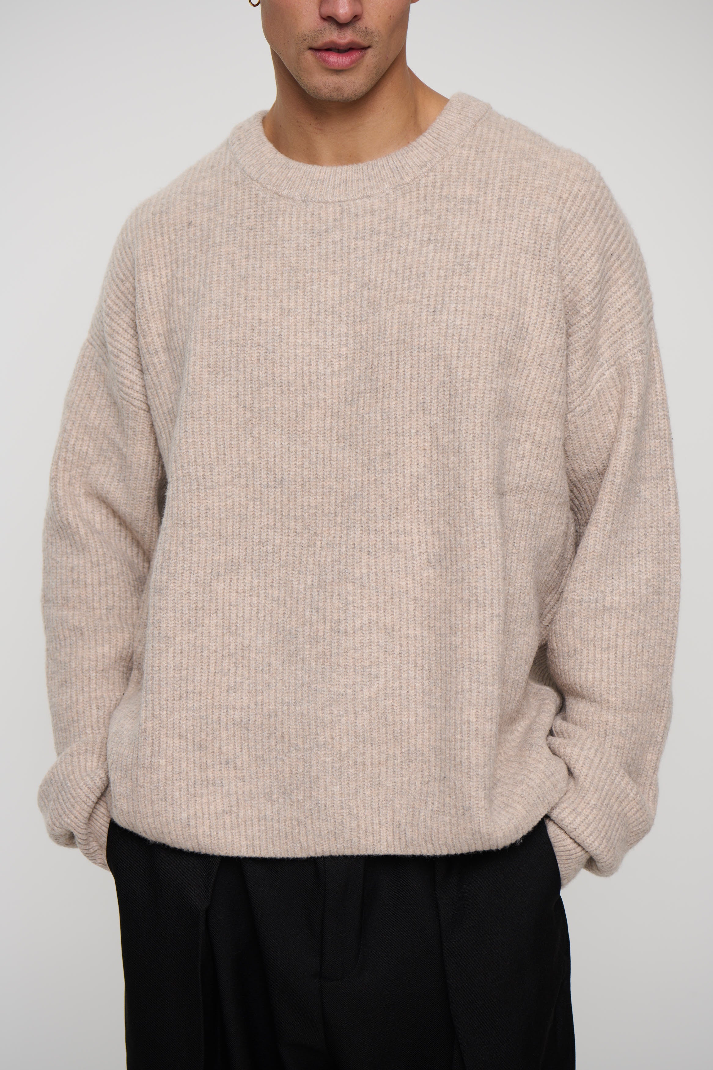 Slouch Knit Light Tan