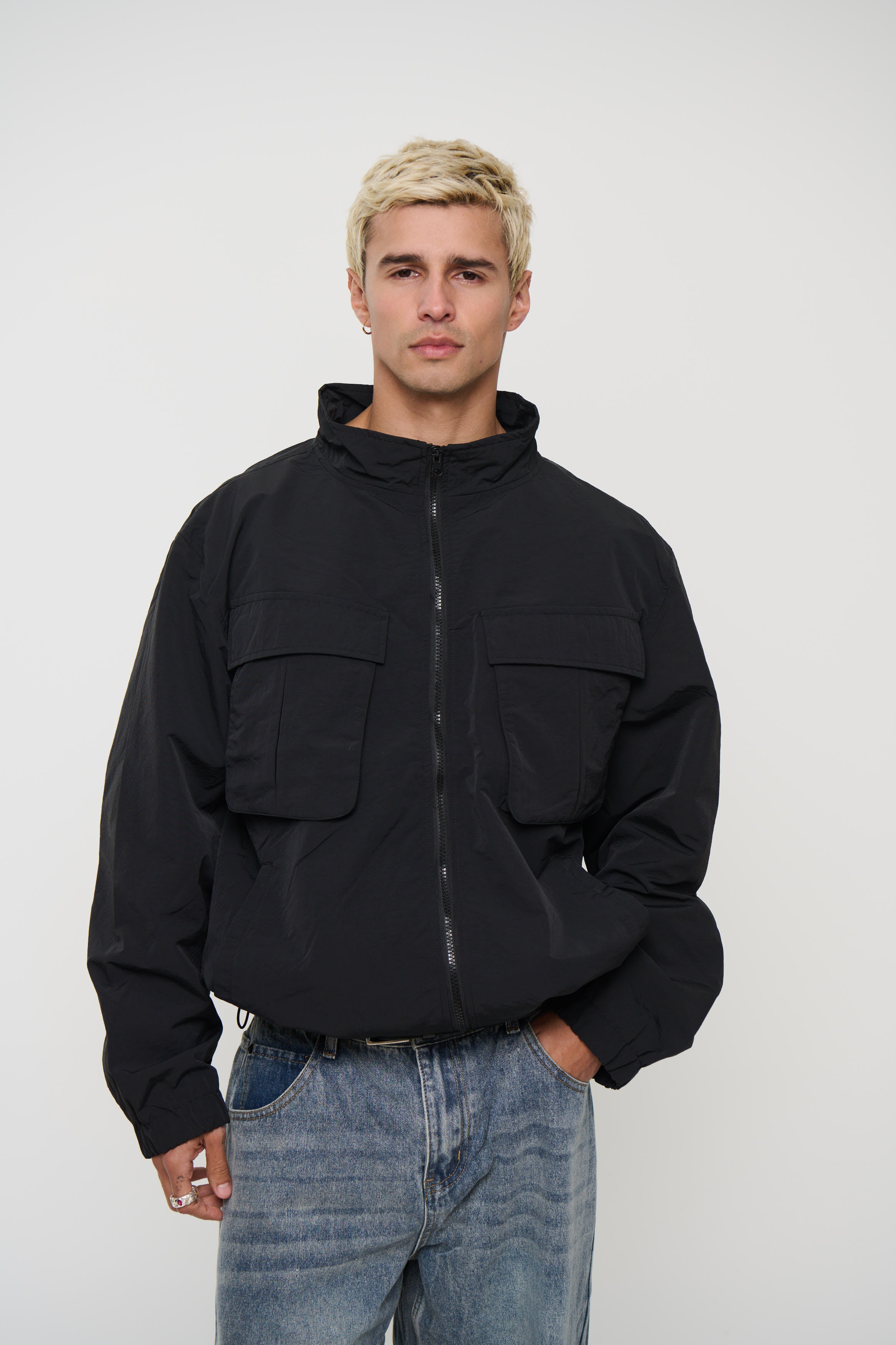 Zayn Windbreaker Black