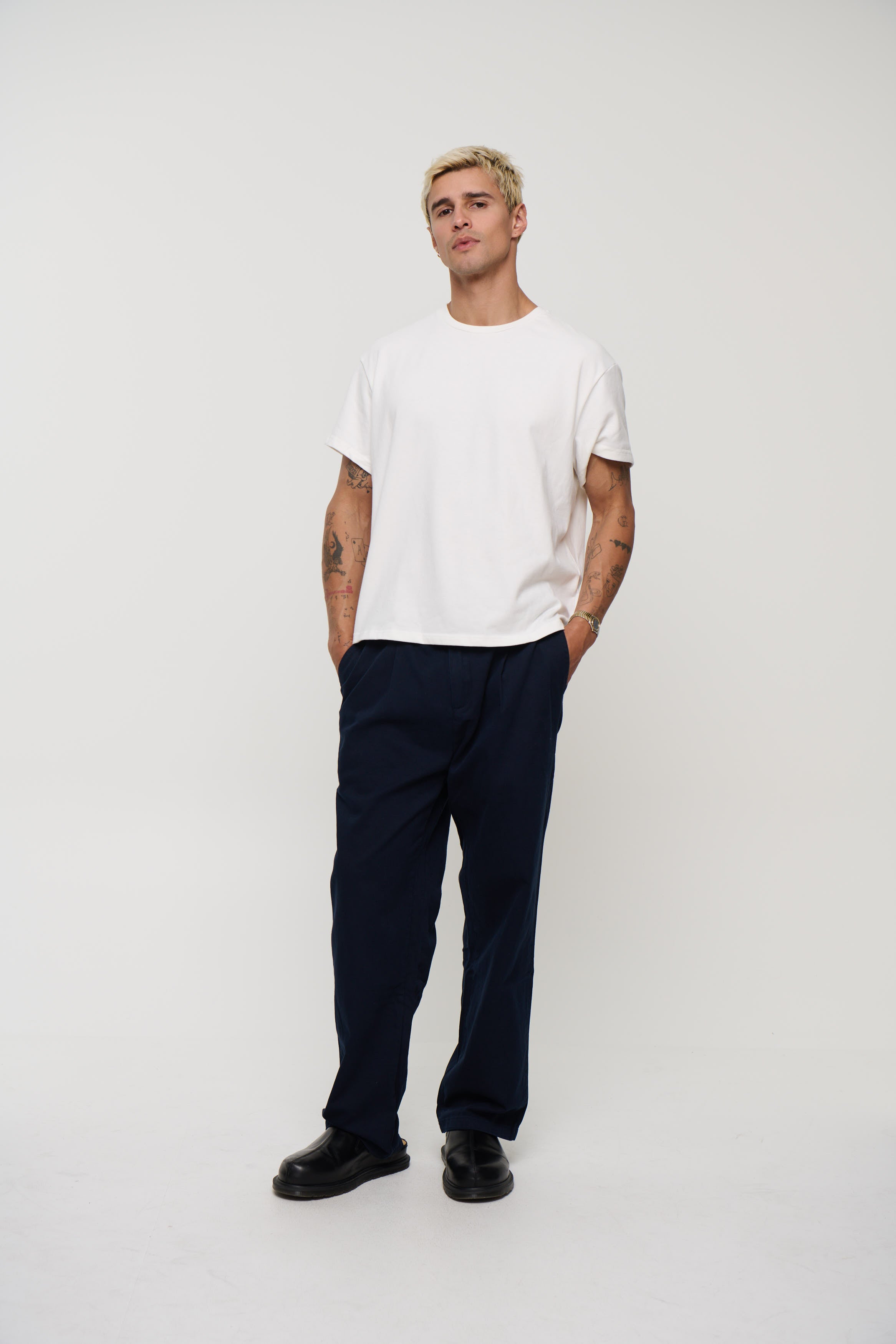 Santiago Relaxed Pant Navy