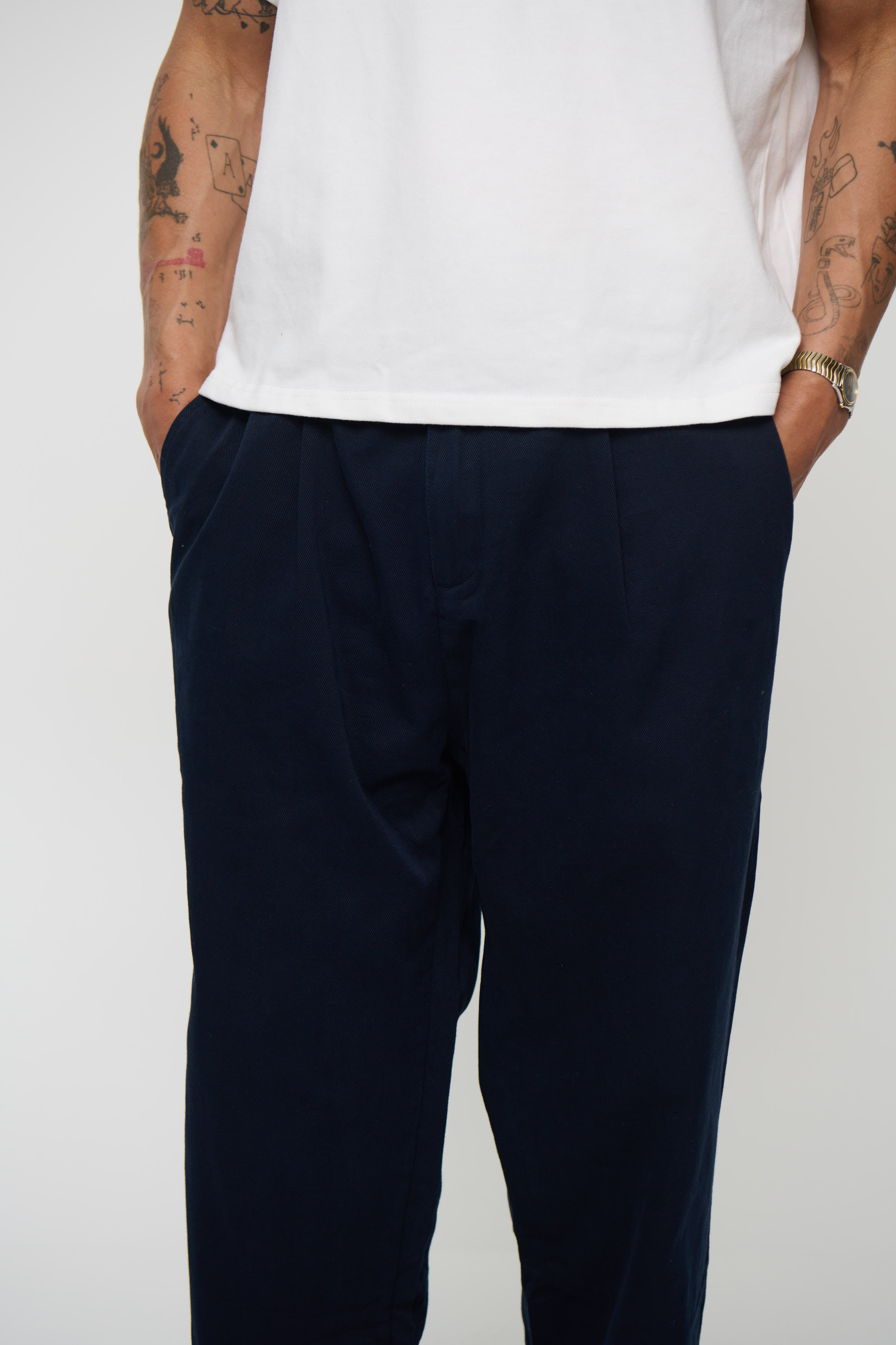 Santiago Relaxed Pant Navy