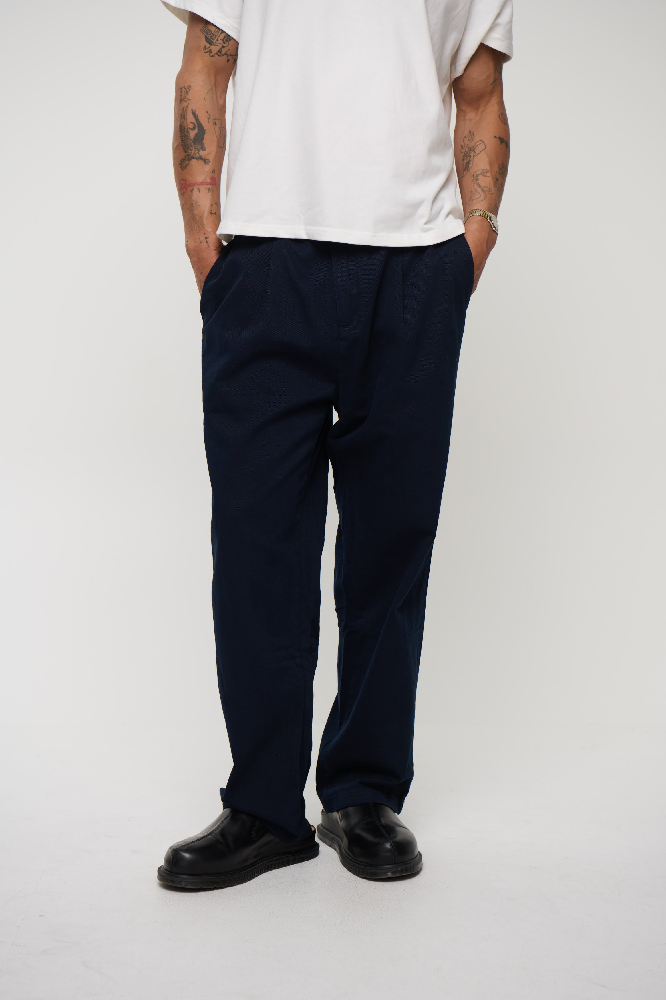 Santiago Relaxed Pant Navy