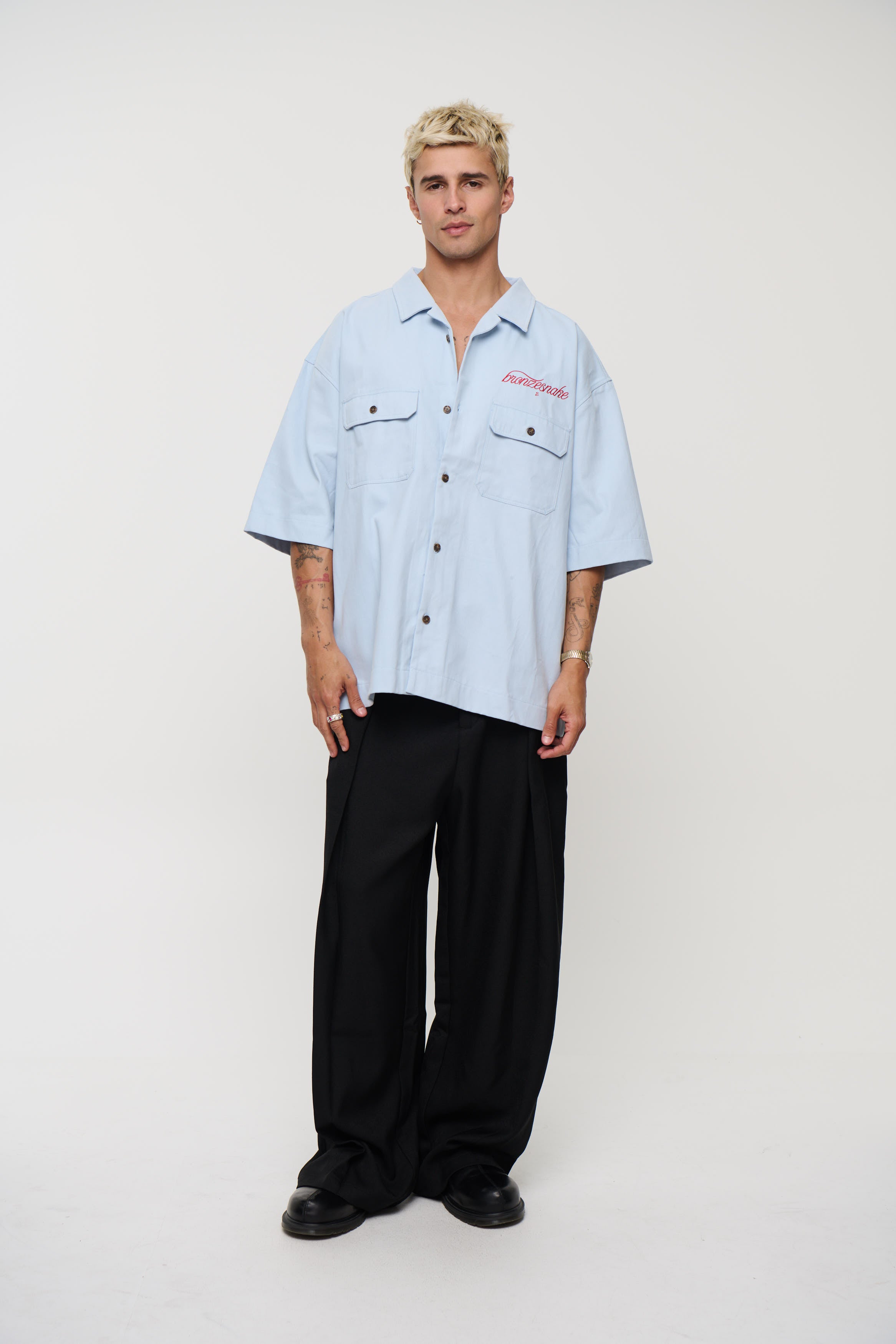 Paul Cotton Shirt Light Blue