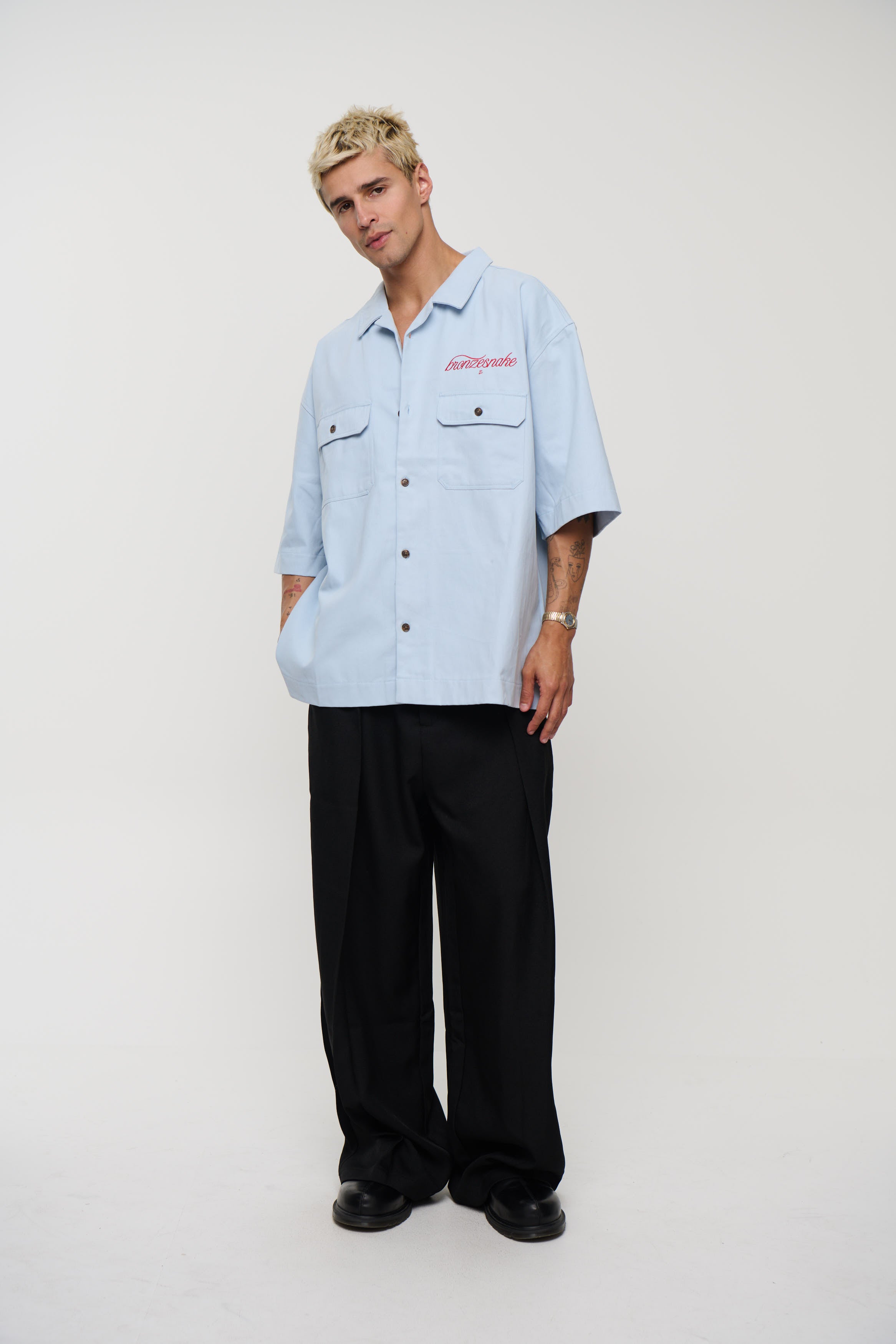 Paul Cotton Shirt Light Blue