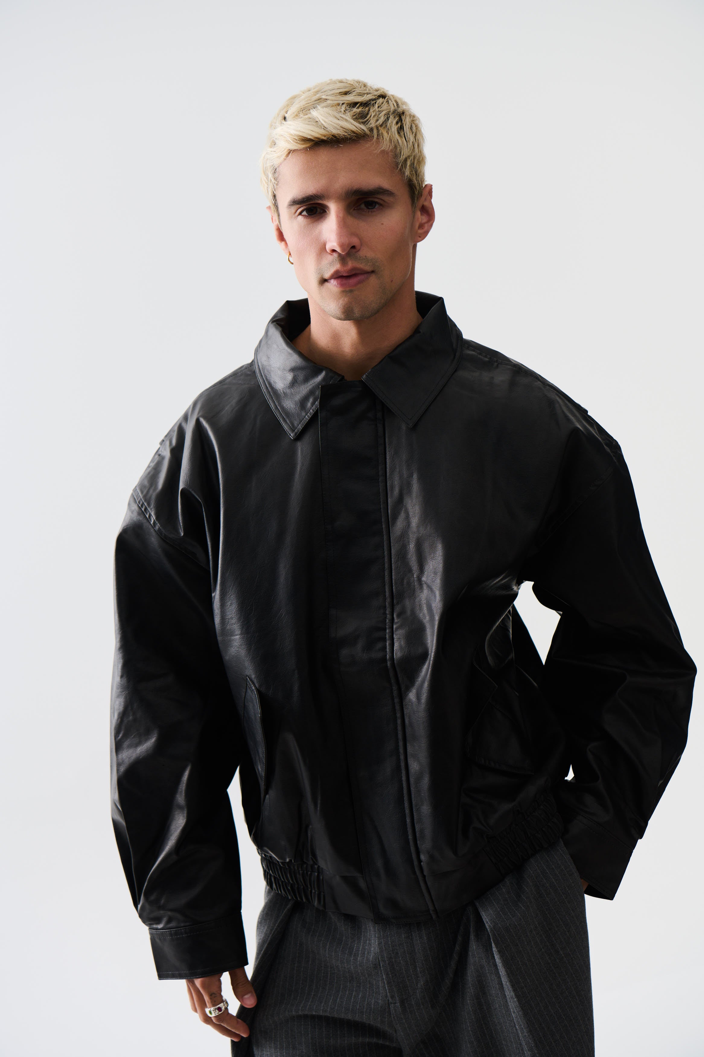 Bomber Jacket Vintage Black