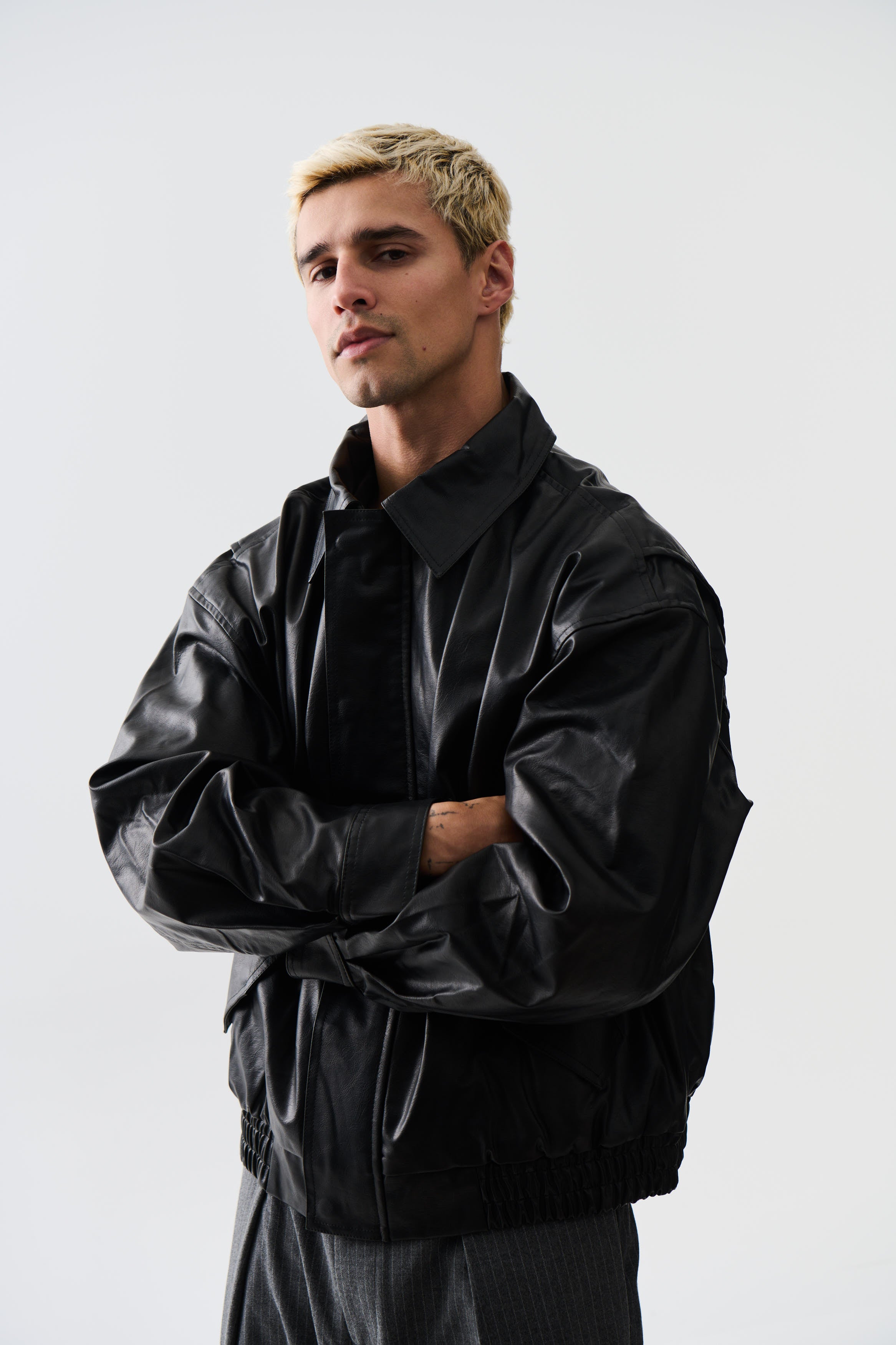 Bomber Jacket Vintage Black