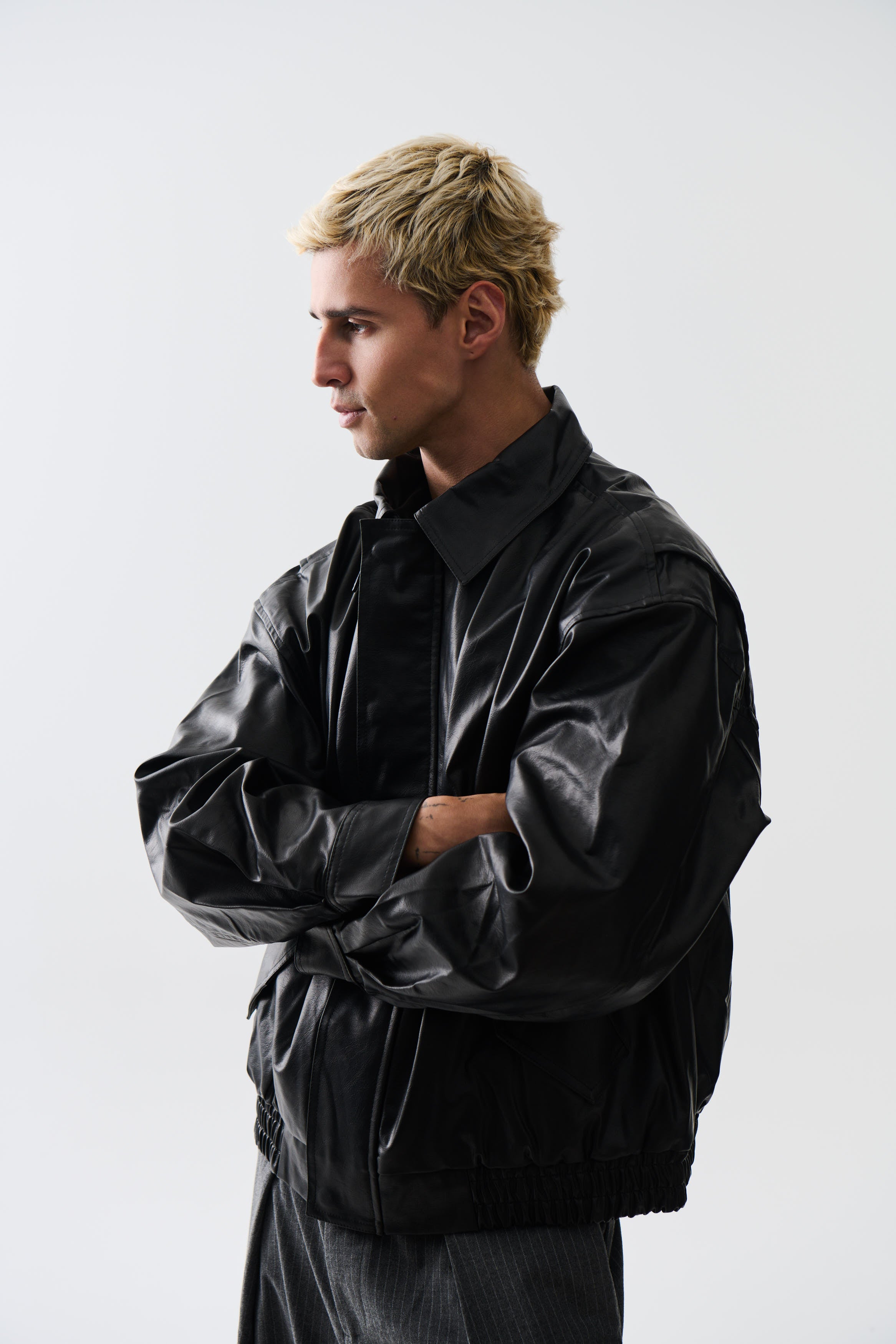 Bomber Jacket Vintage Black