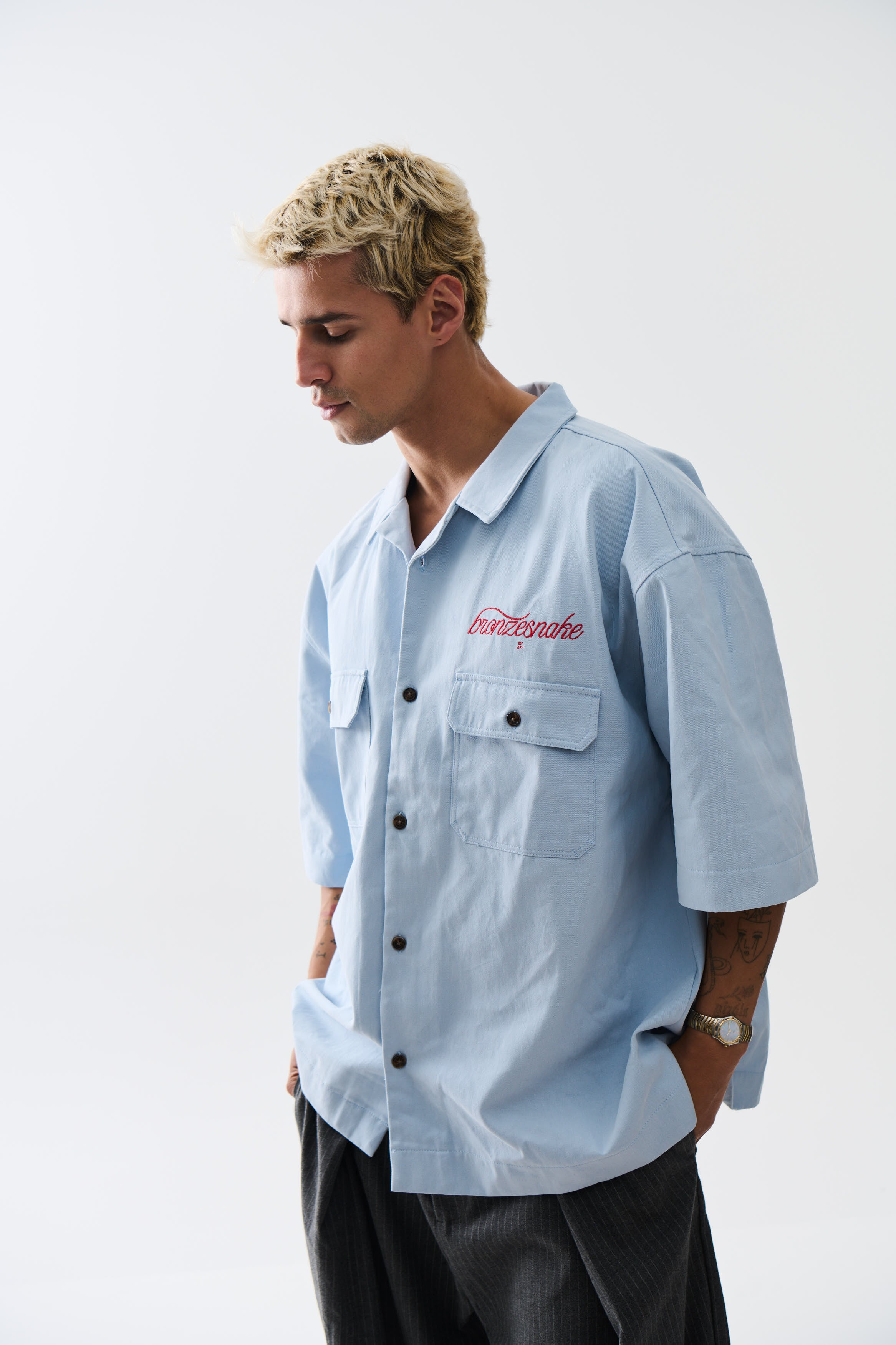 Paul Cotton Shirt Light Blue