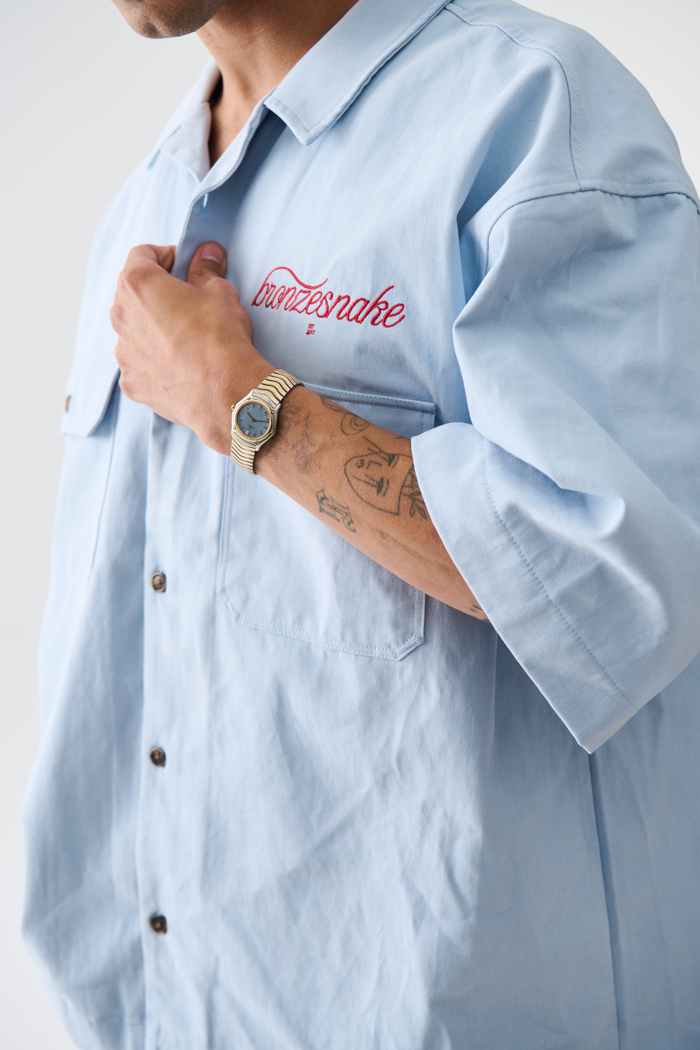Paul Cotton Shirt Light Blue