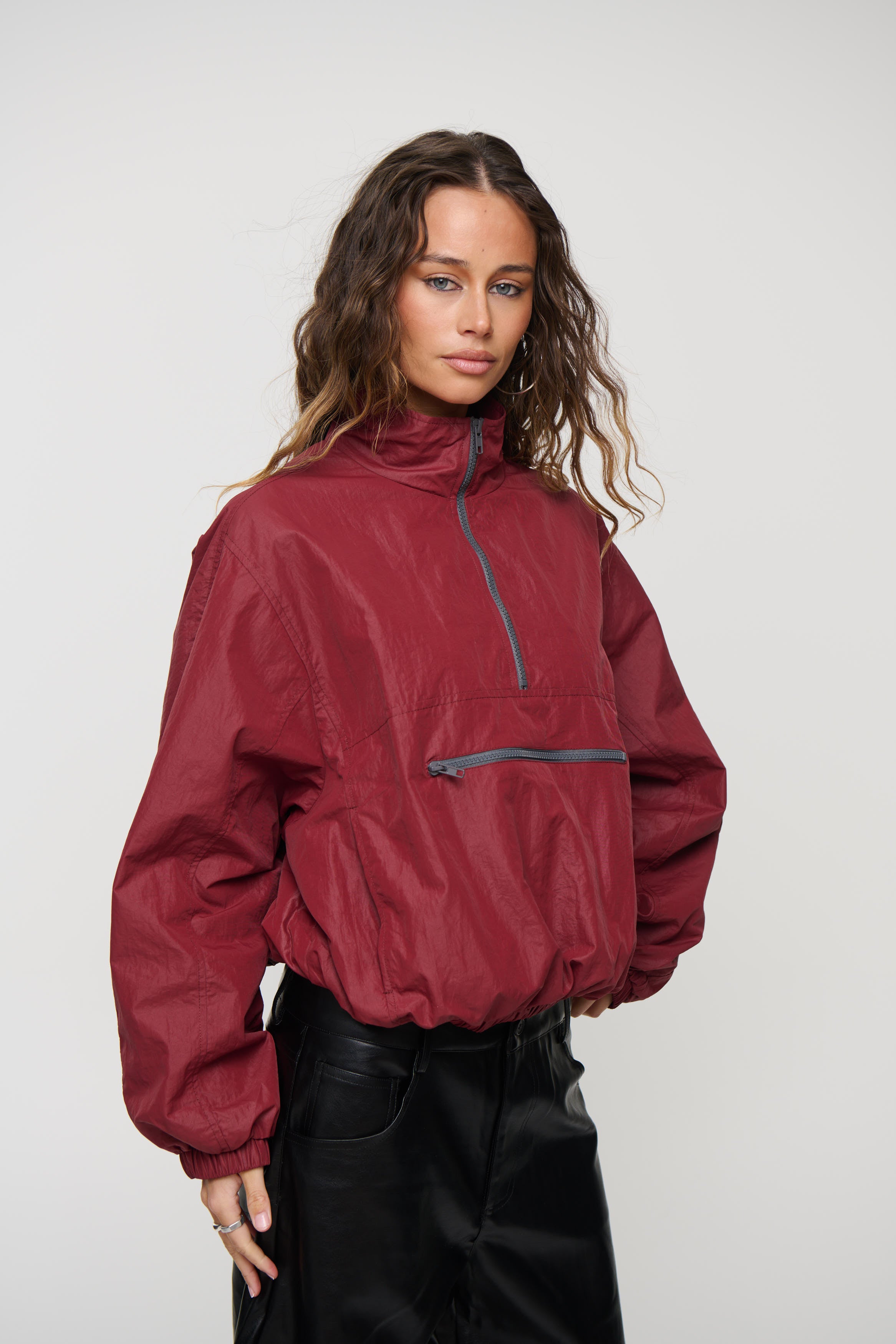 Ibiza Windbreaker Burgundy