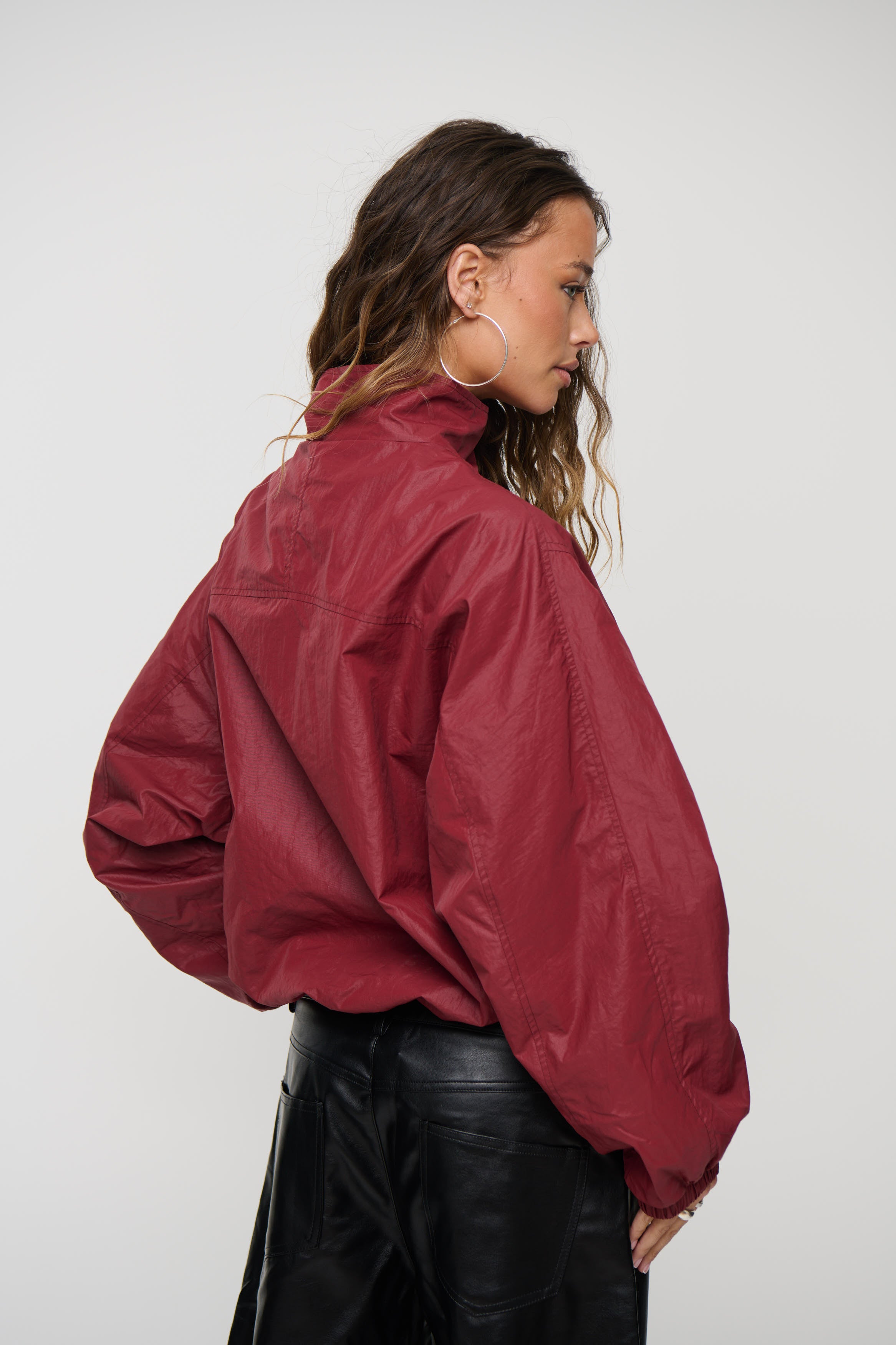 Ibiza Windbreaker Burgundy