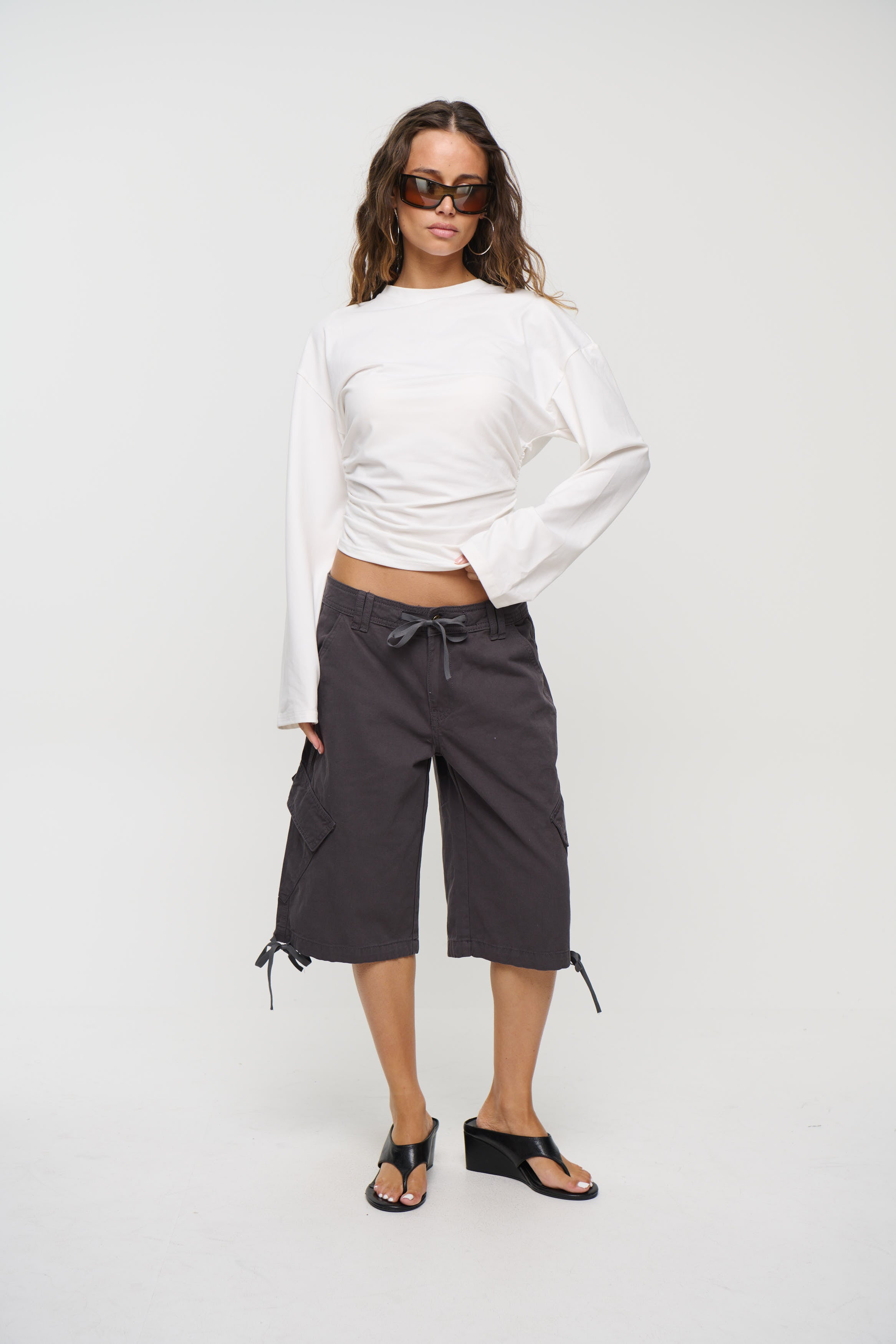 Rishelle Long Sleeve White