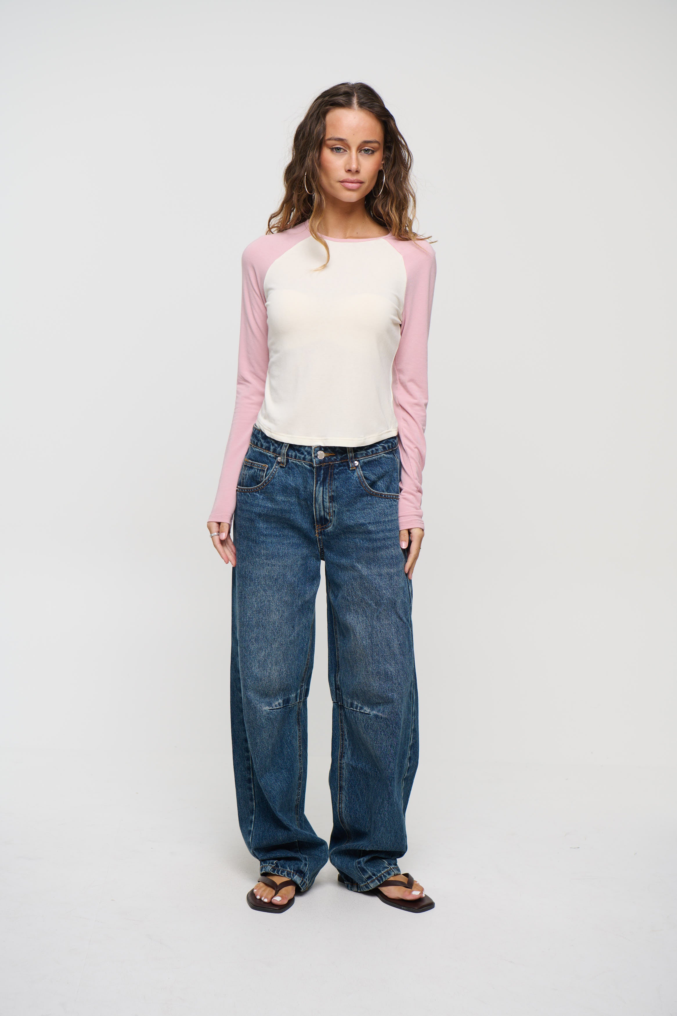 Chiara Barrel Jean Blue