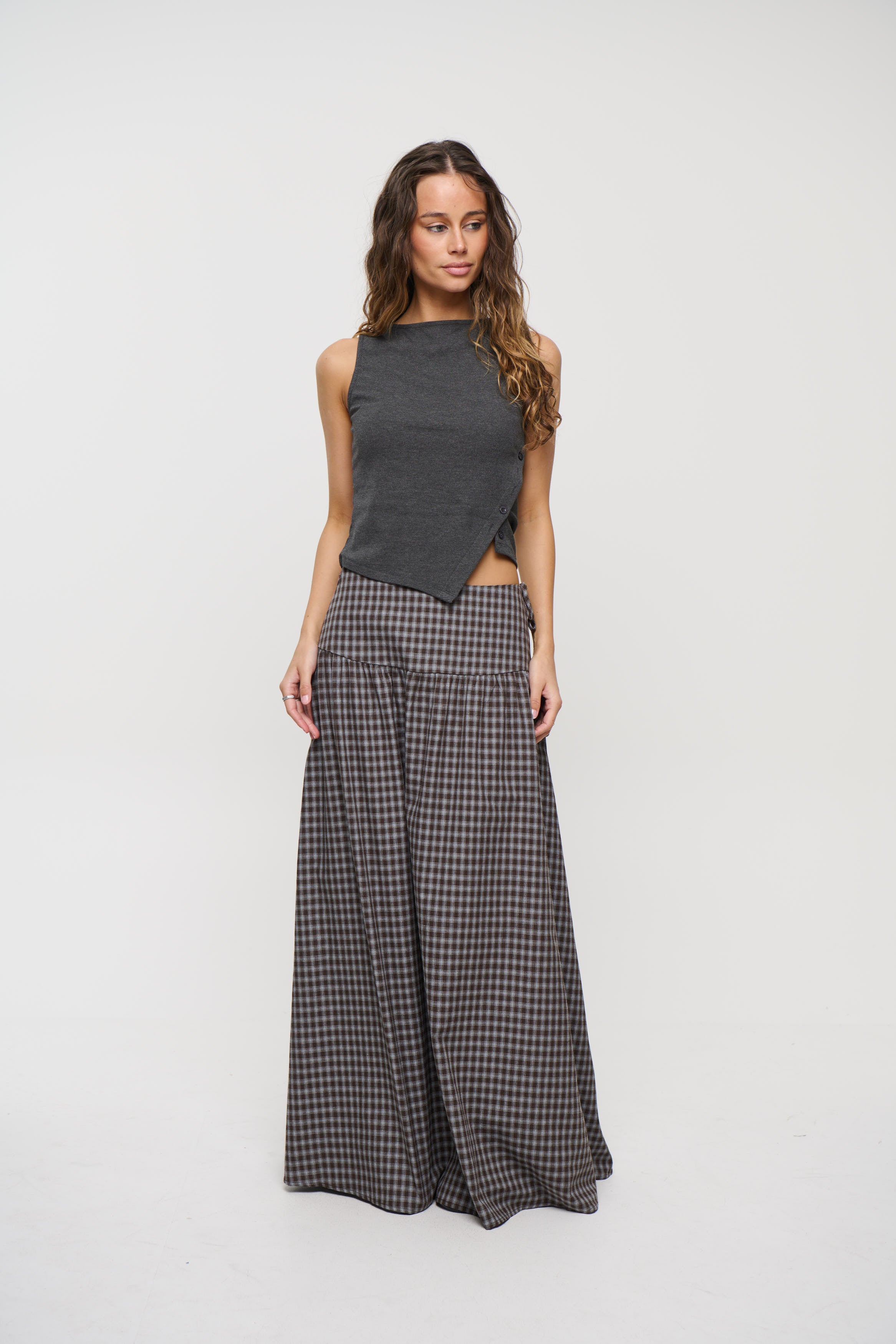 Rylan Maxi Skirt Sky