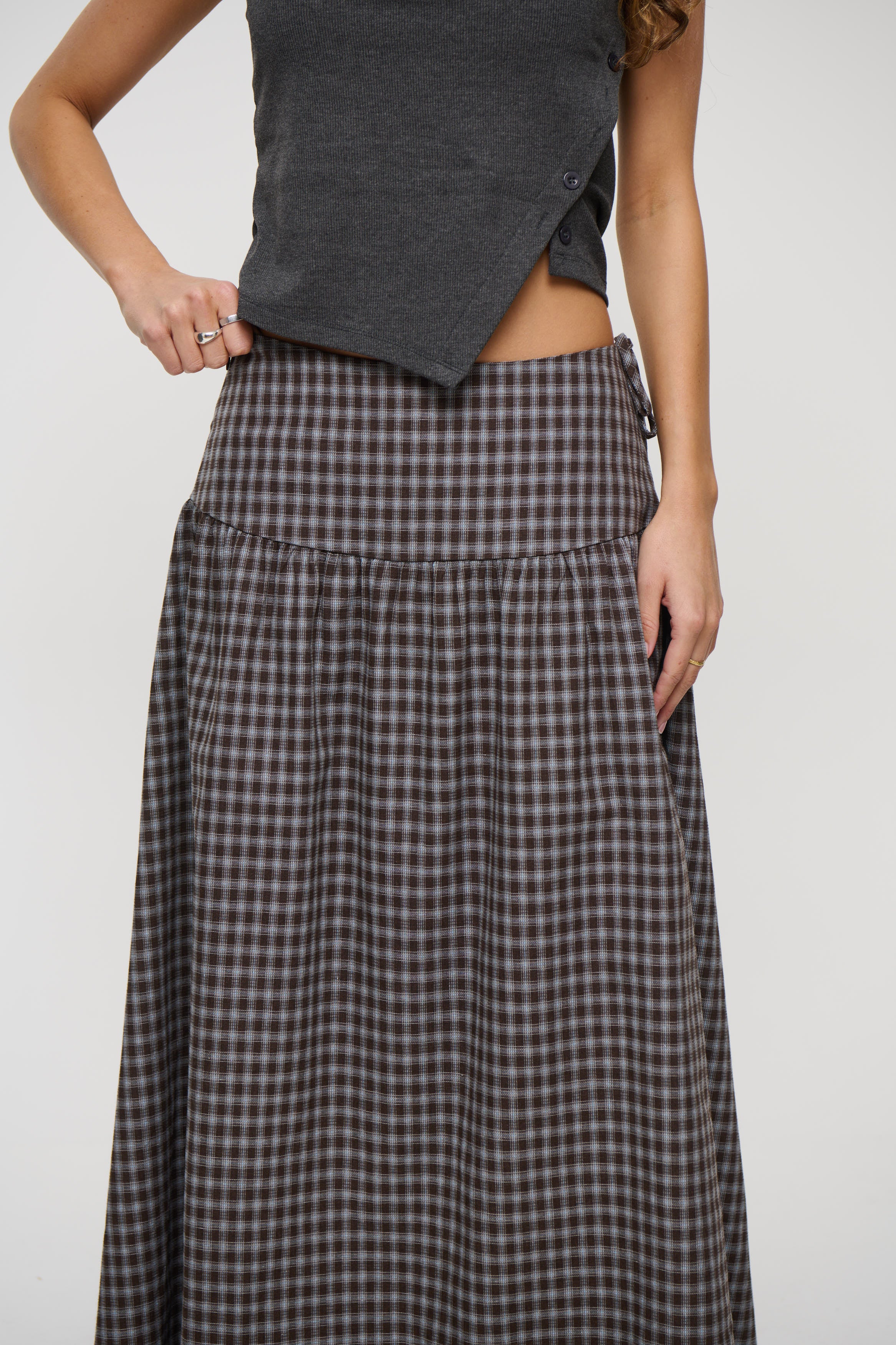 Rylan Maxi Skirt Sky