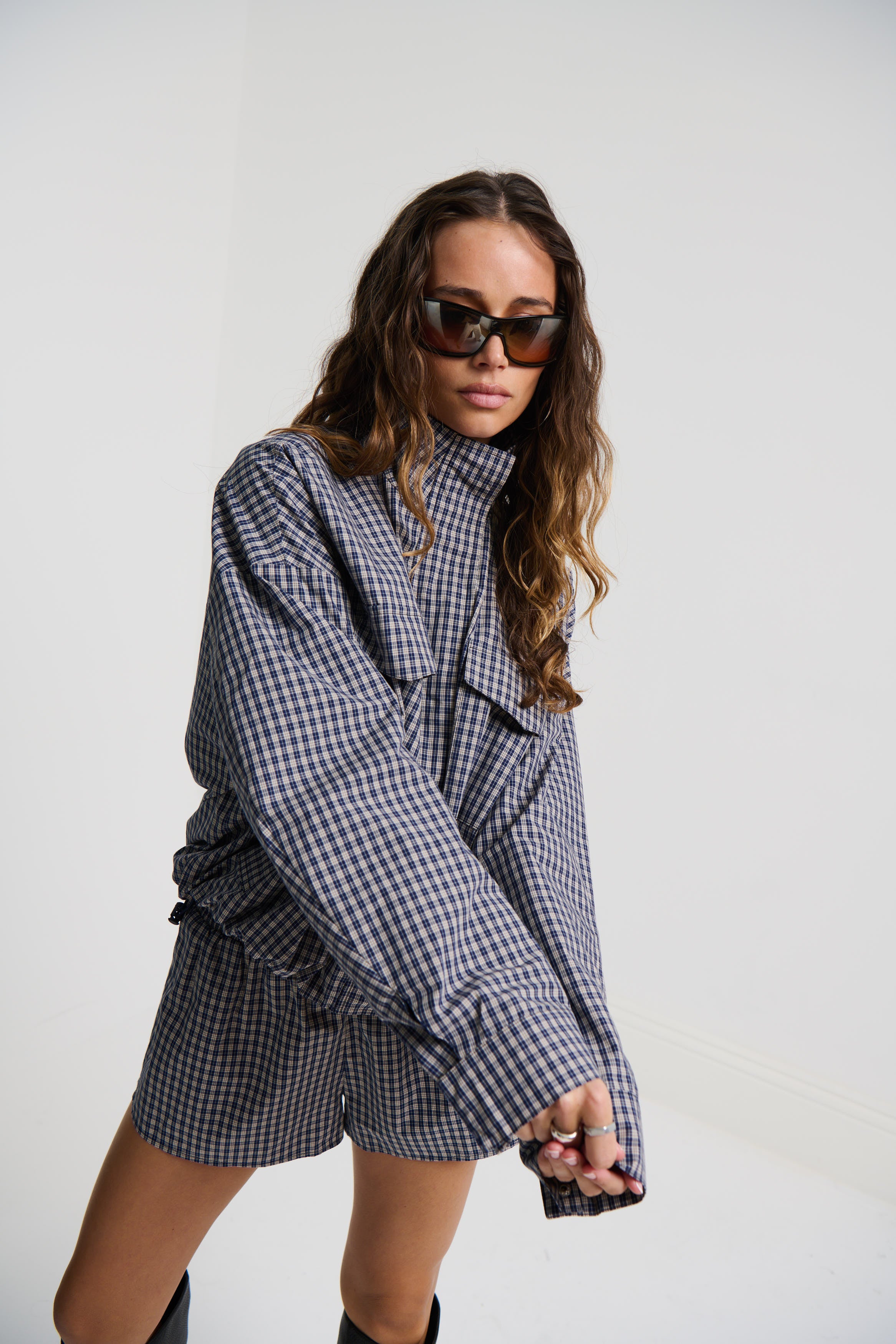 Hampton Bomber Plaid