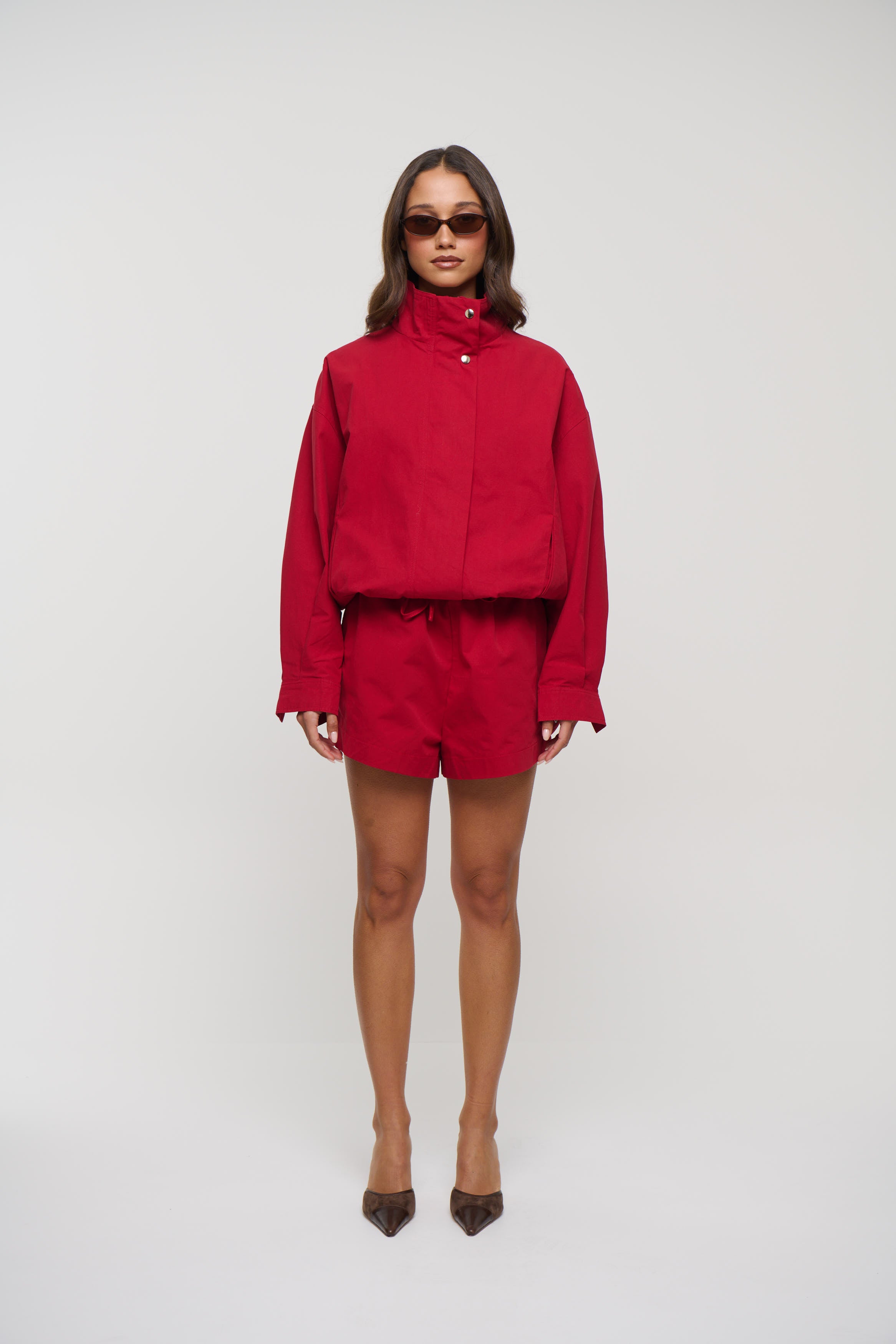 Graya Jacket Crimson