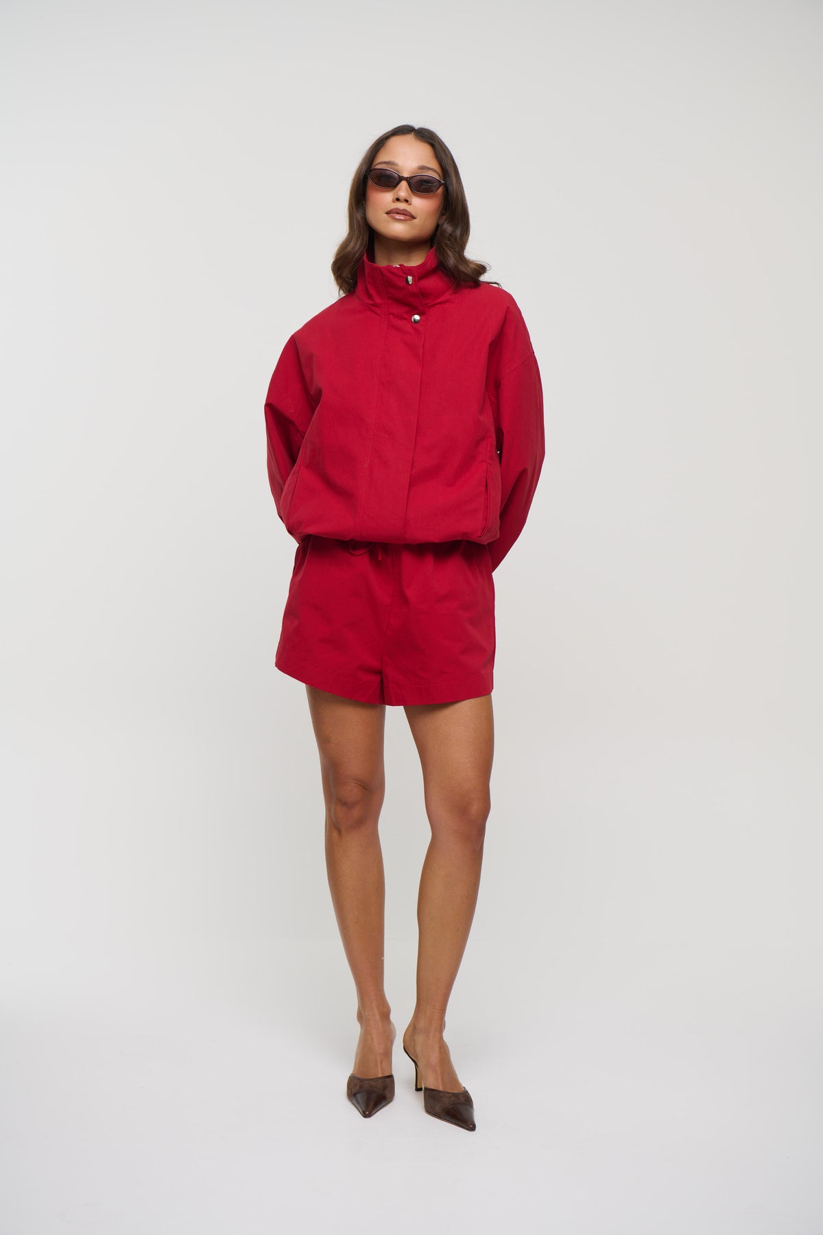 Graya Short Crimson