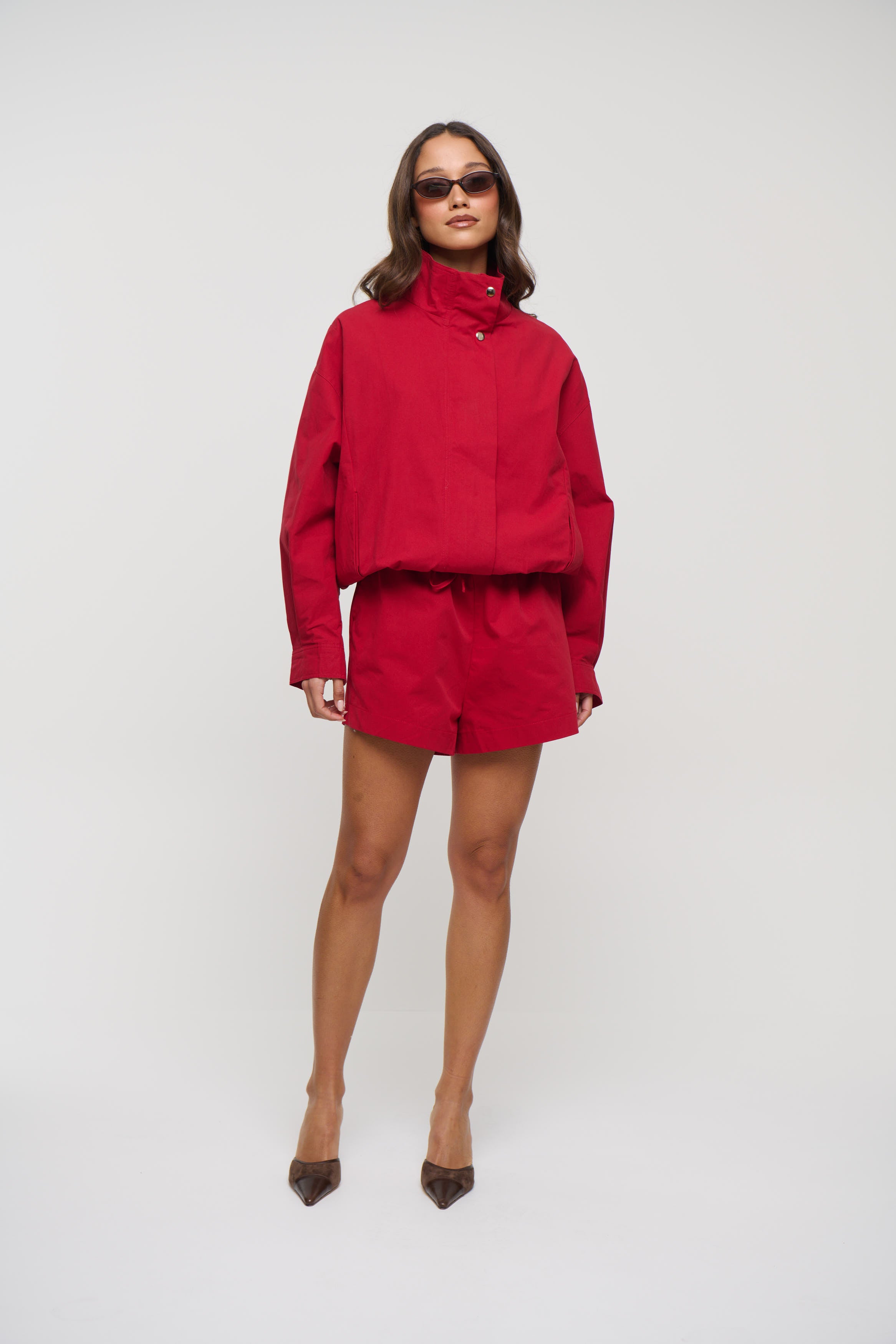 Graya Short Crimson