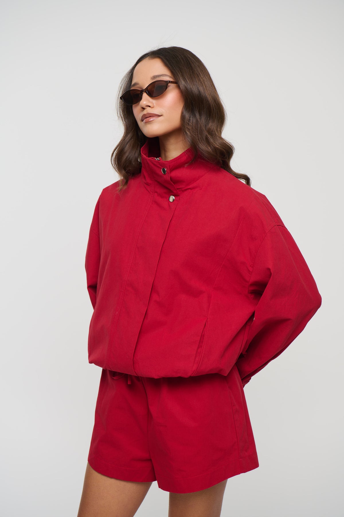 Graya Jacket Crimson