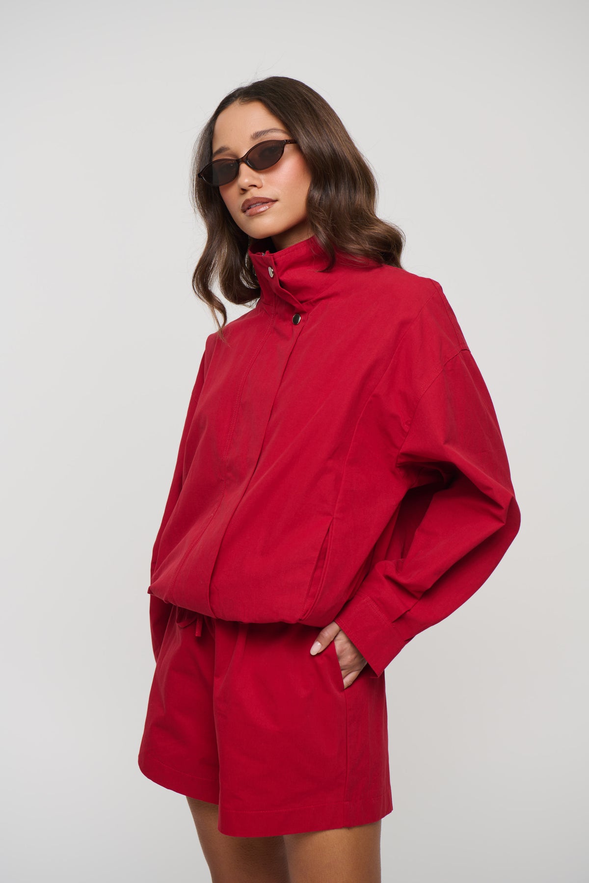 Graya Jacket Crimson