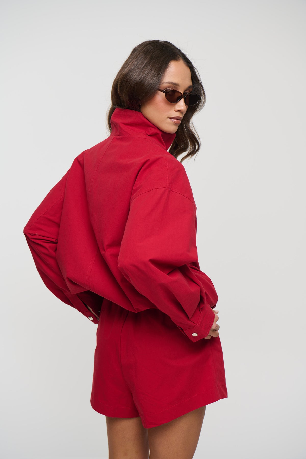 Graya Jacket Crimson