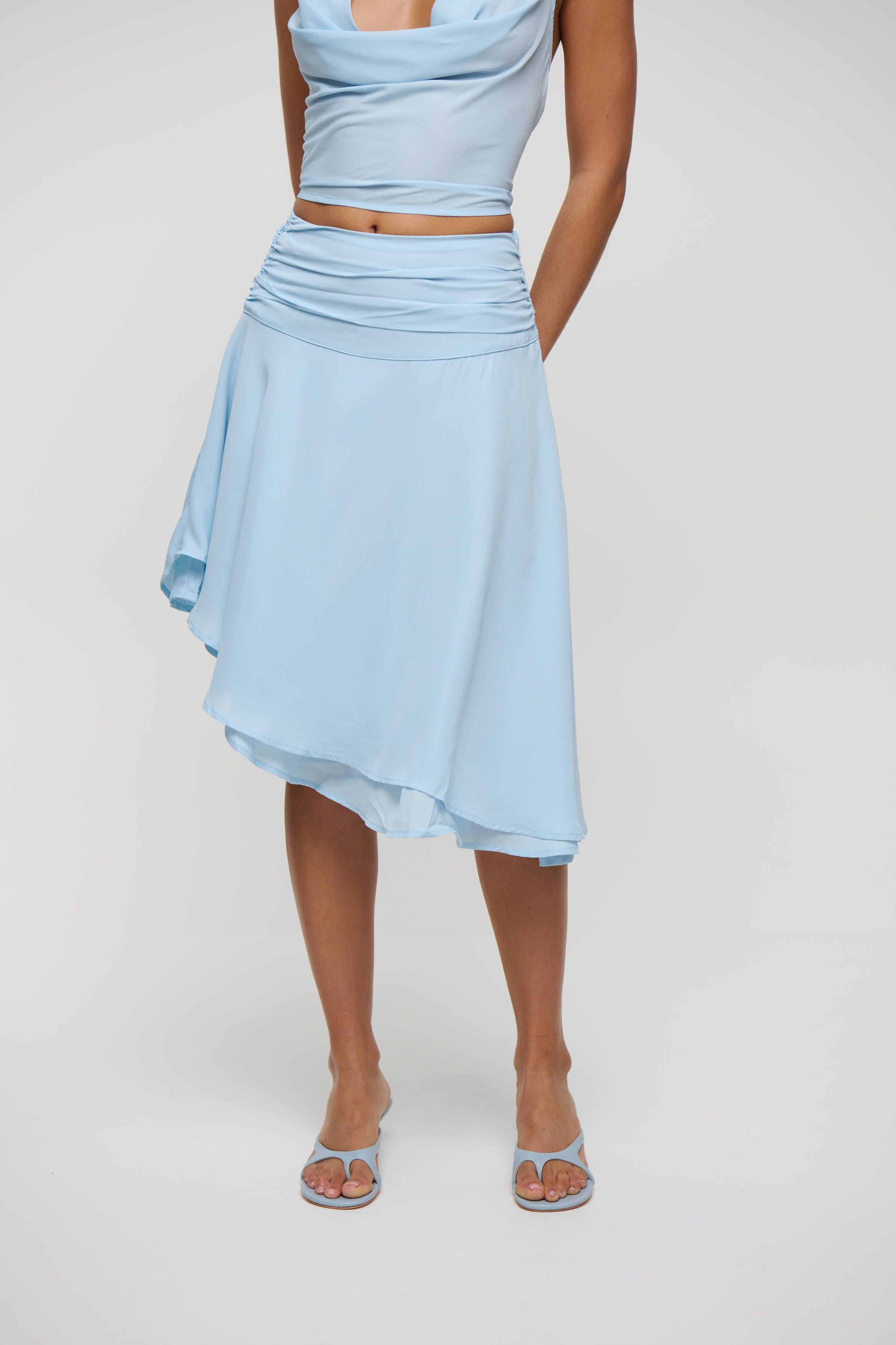 India Skirt Sky