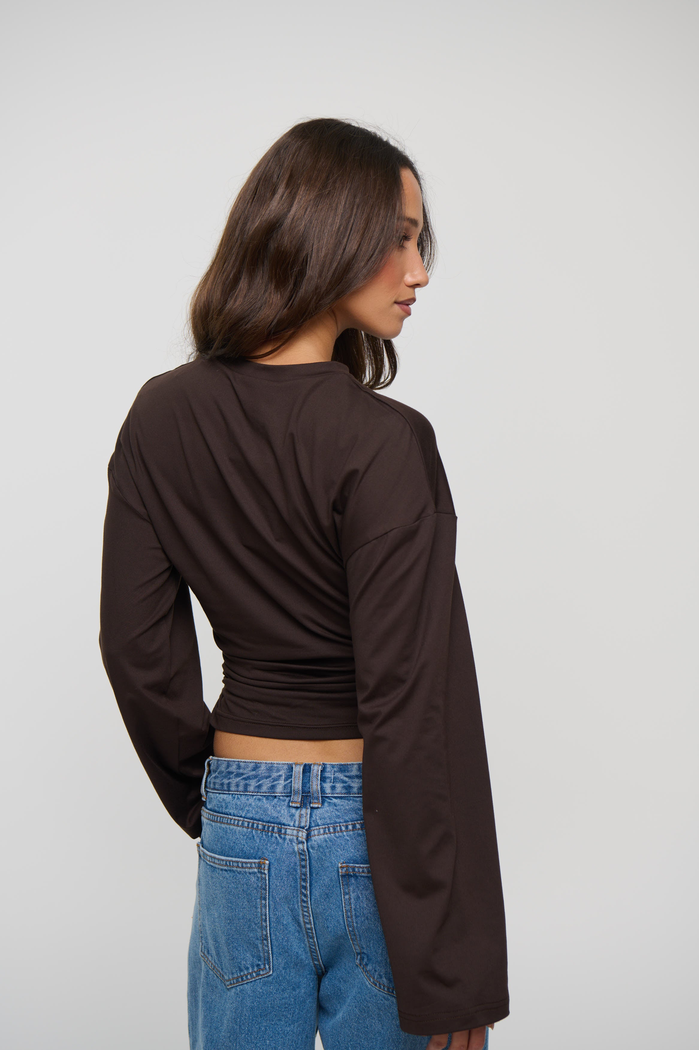 Rishelle Long Sleeve Chocolate