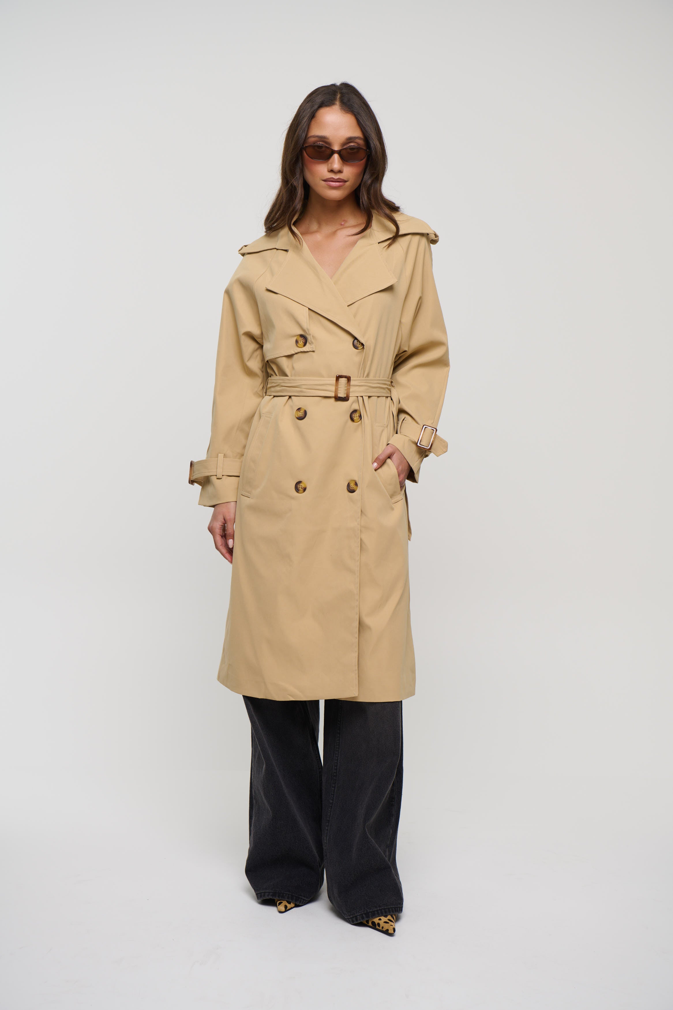 Lia Trench Beige