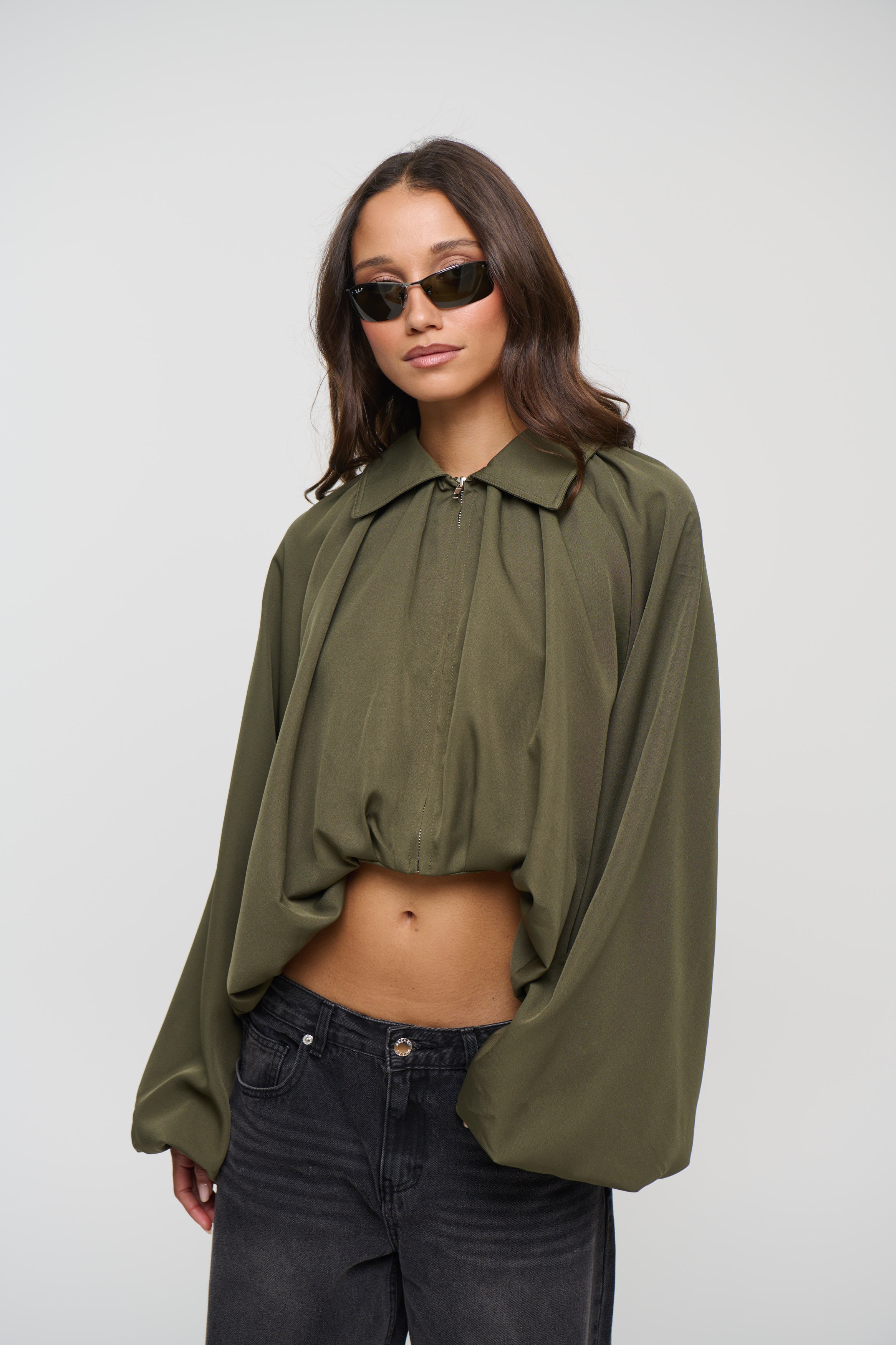 Alexis Jacket Army