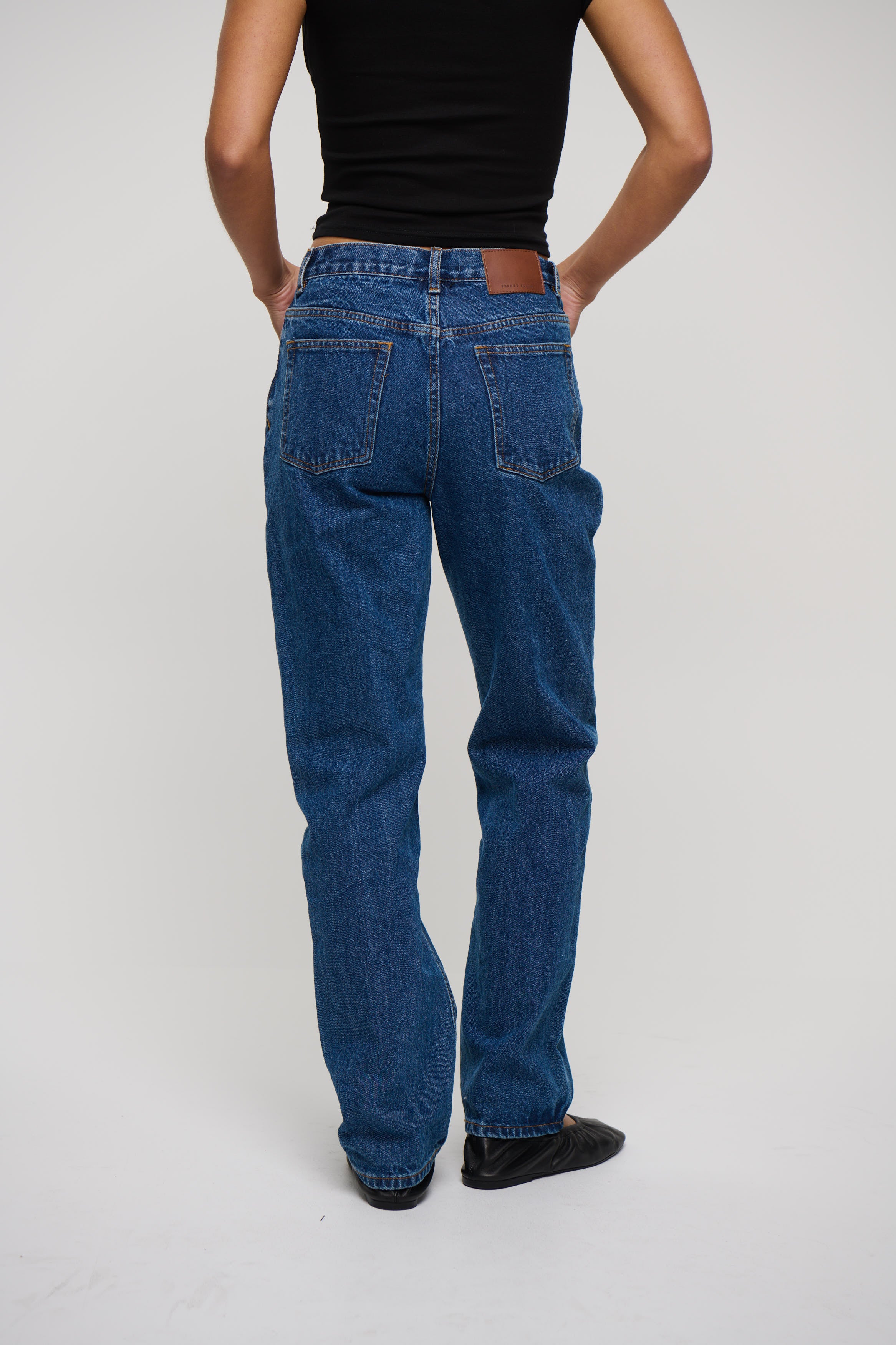 Kassandra Straight Leg Jean Blue