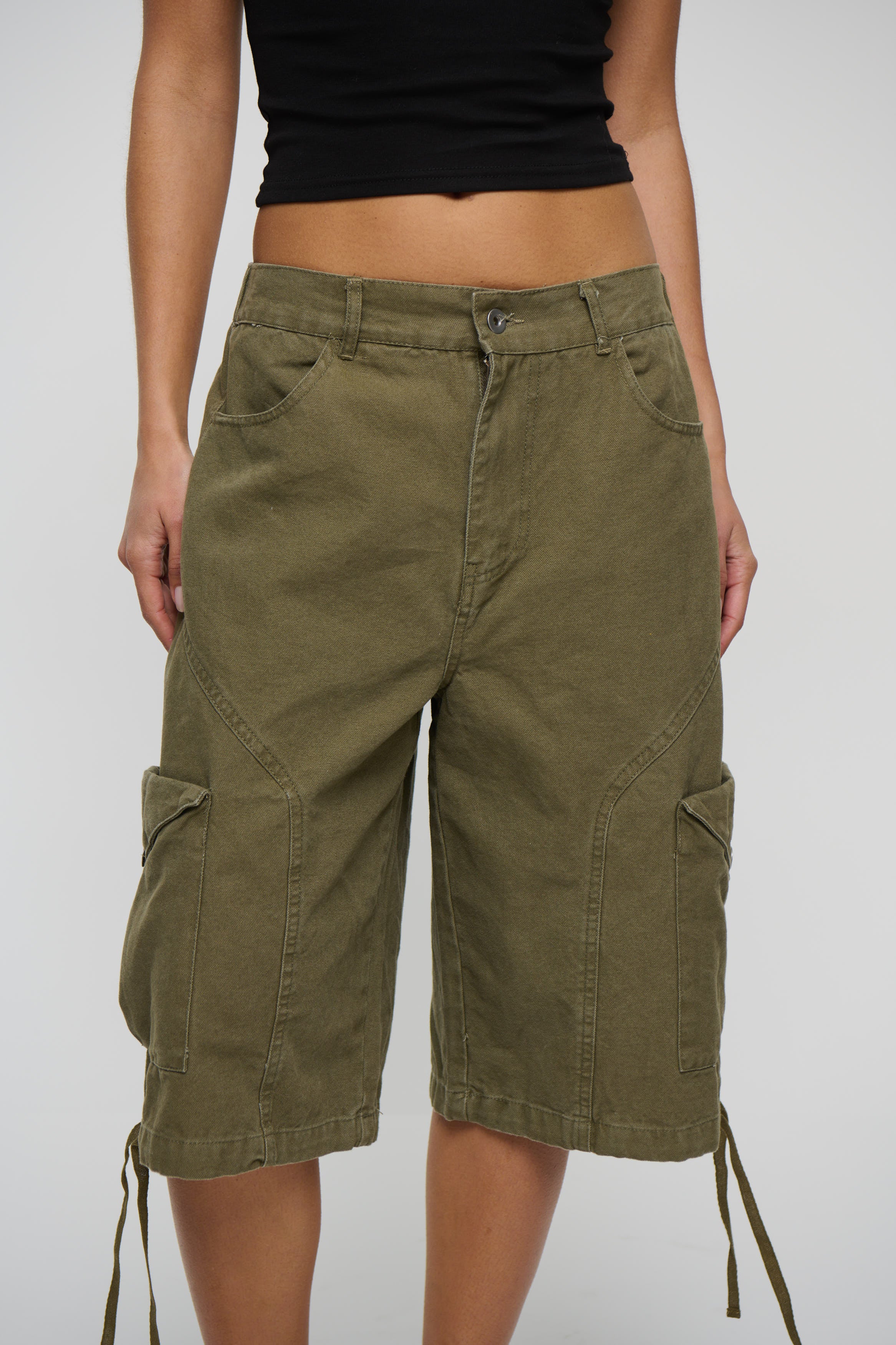 Annie Cargo Short Olive