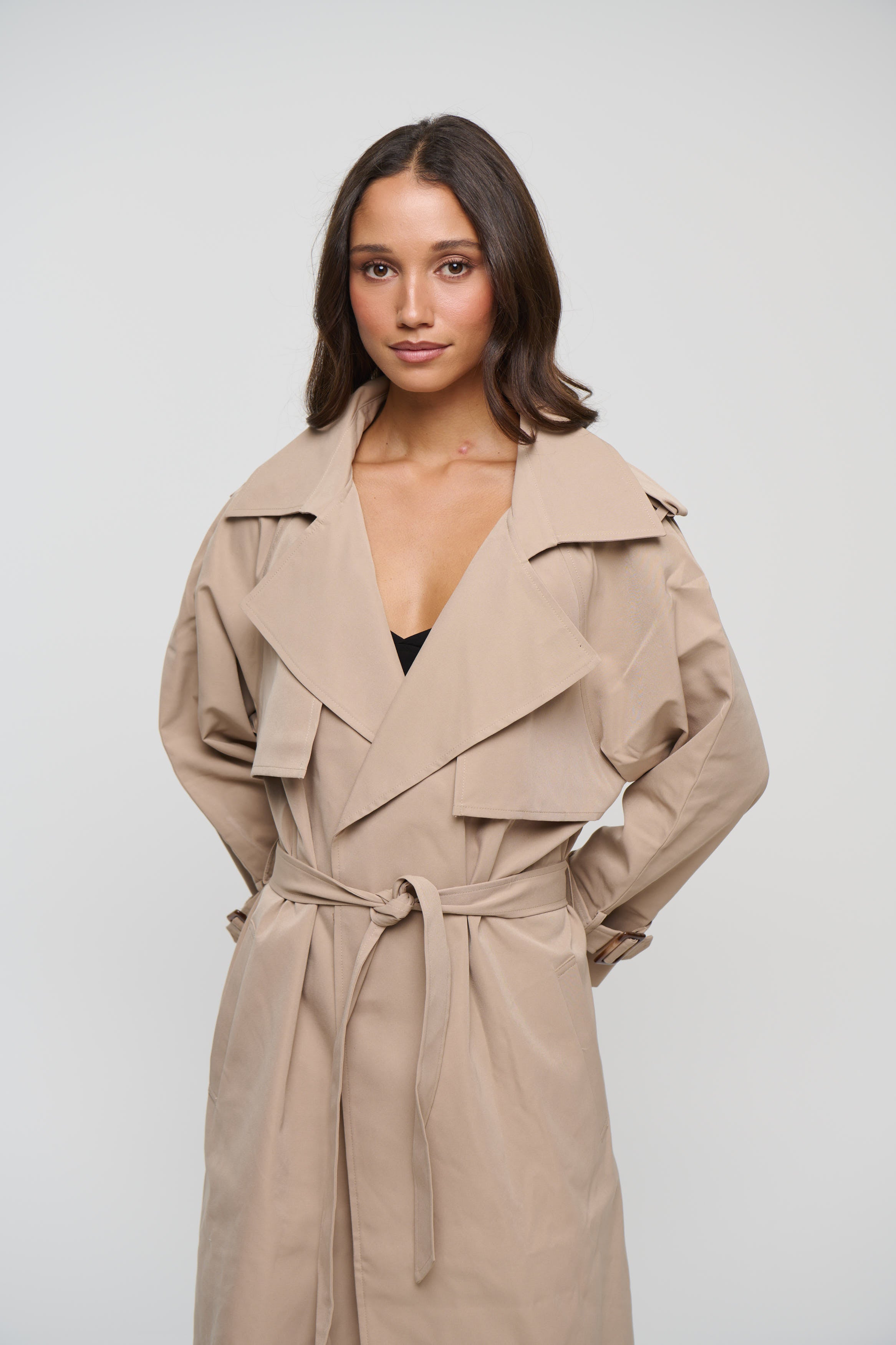 Darci Trench Beige