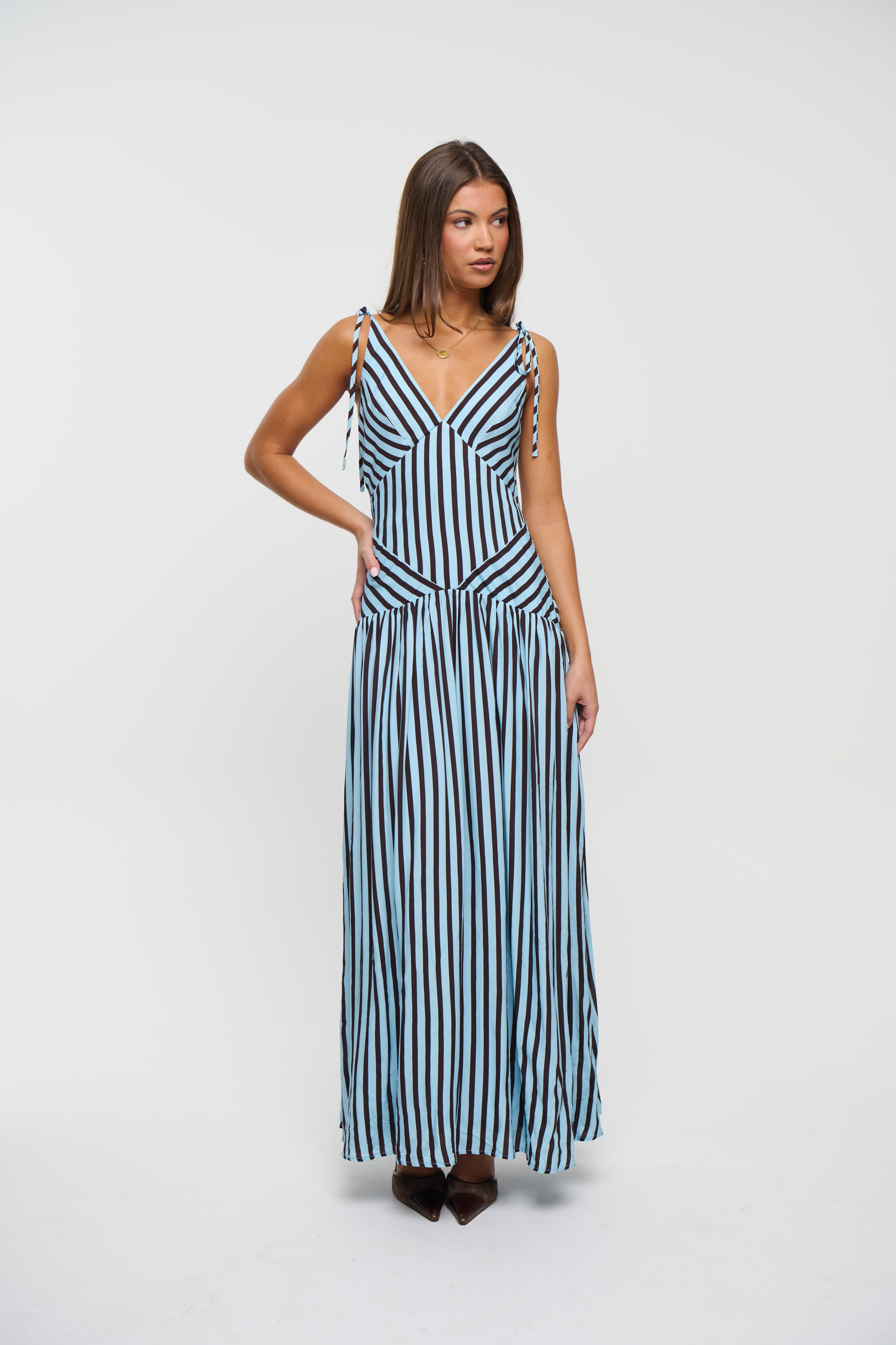 Hadley Maxi Dress Sky