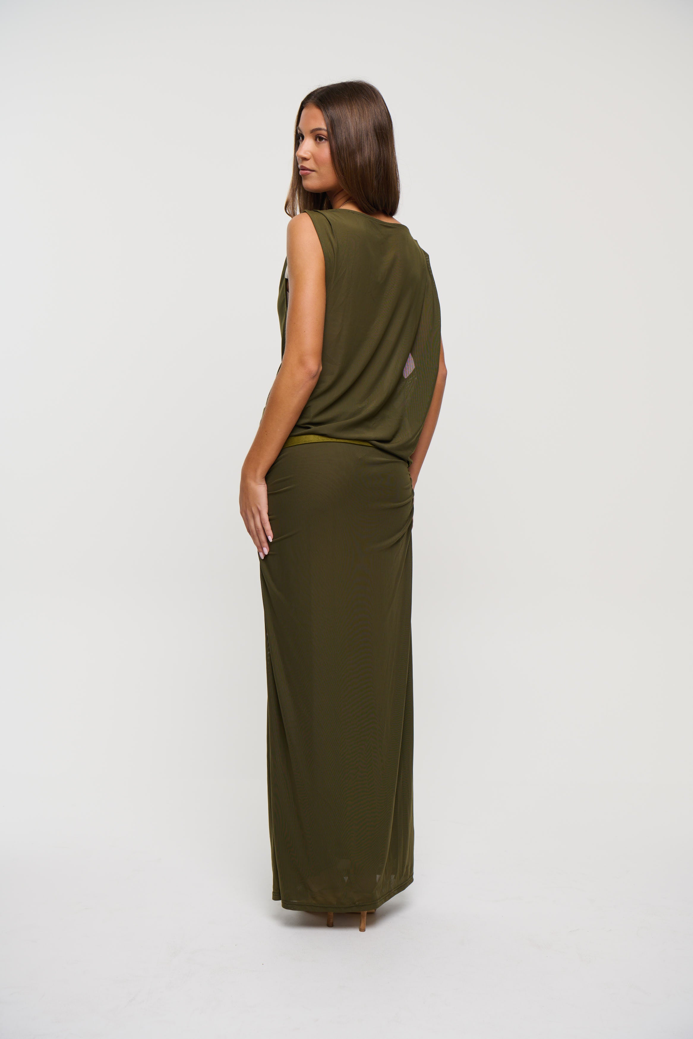 Selen Dress Olive