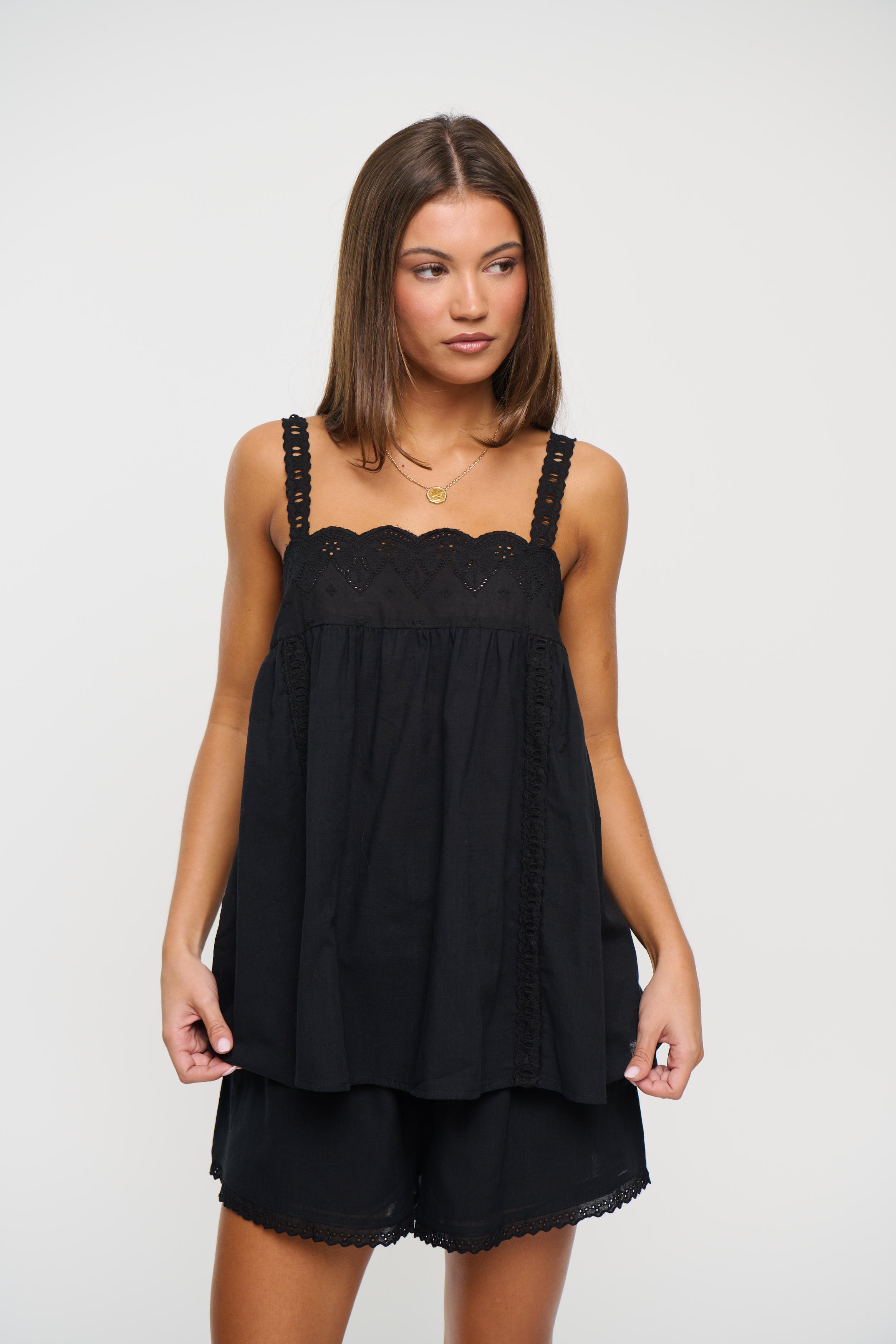 Alora Lace Set Black