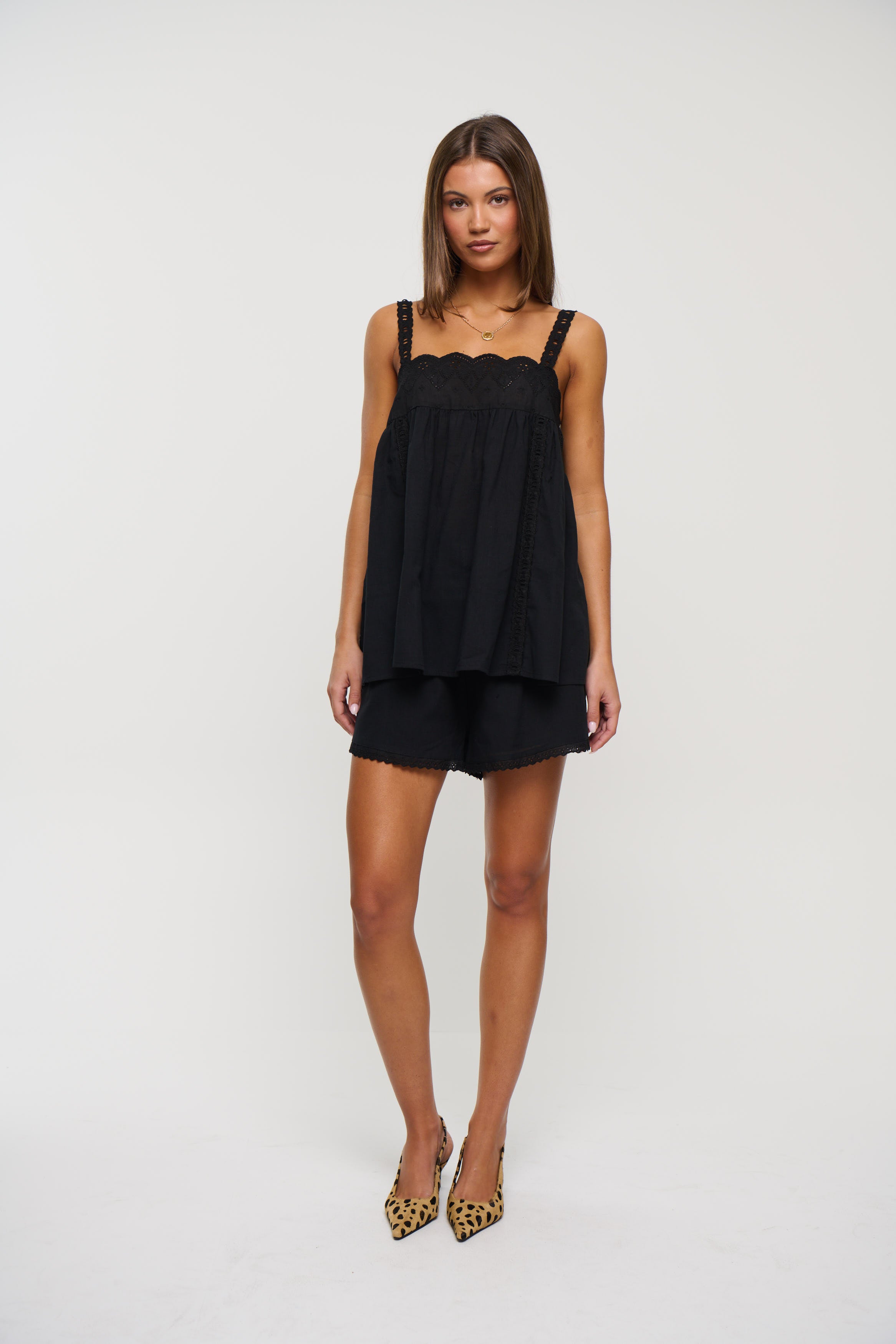 Alora Lace Set Black