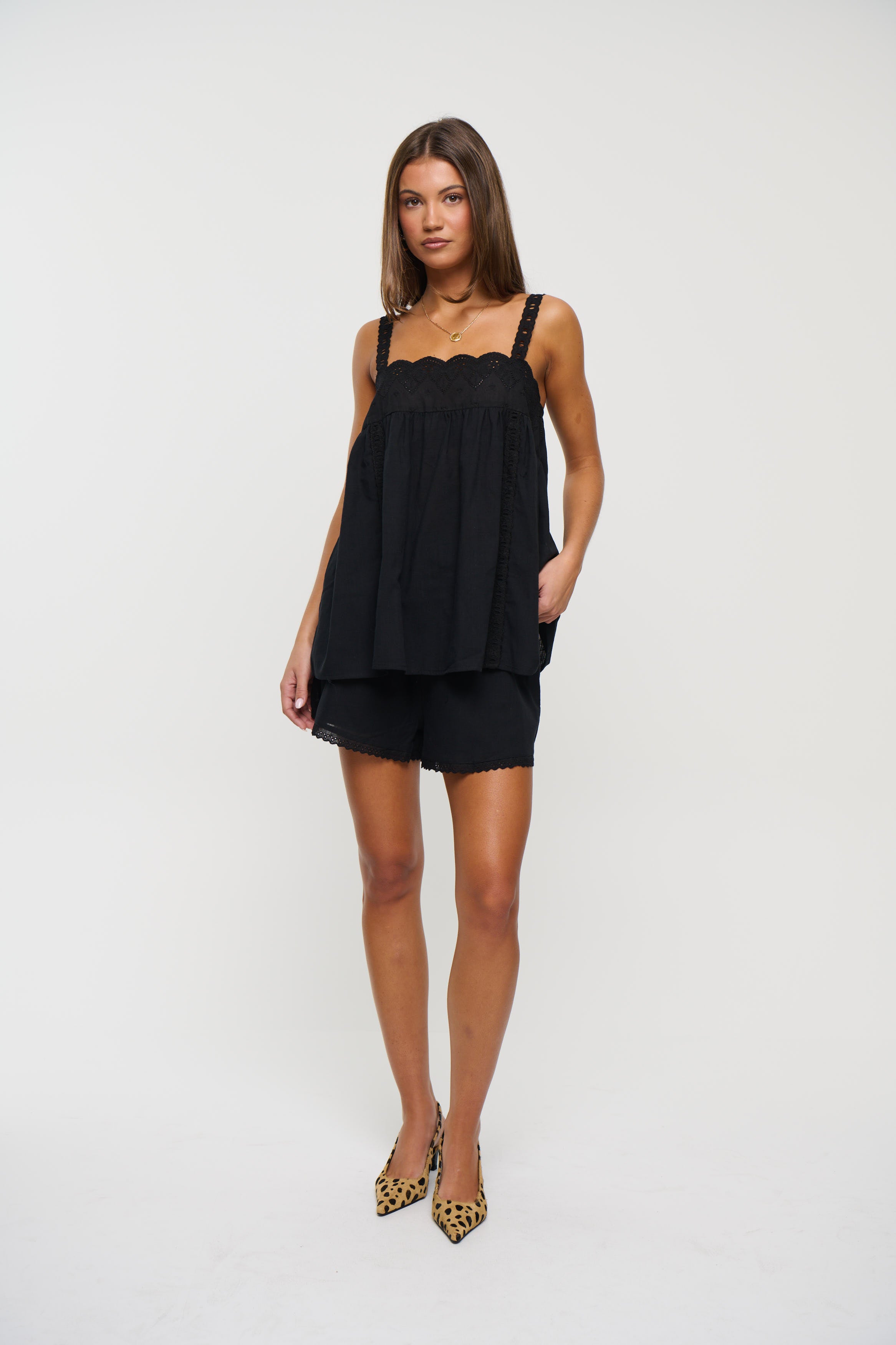 Alora Lace Set Black