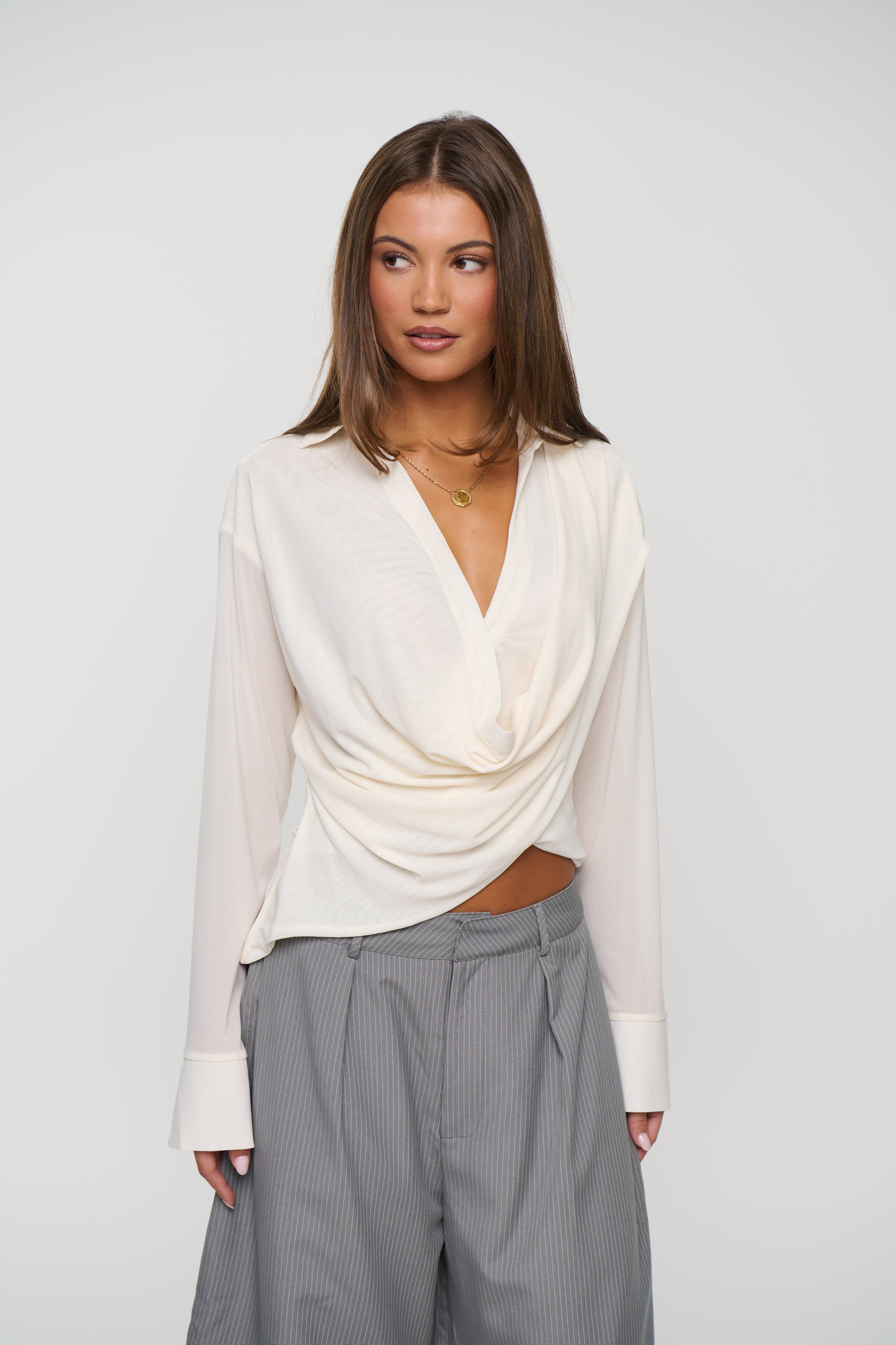 Selen Shirt Chalk
