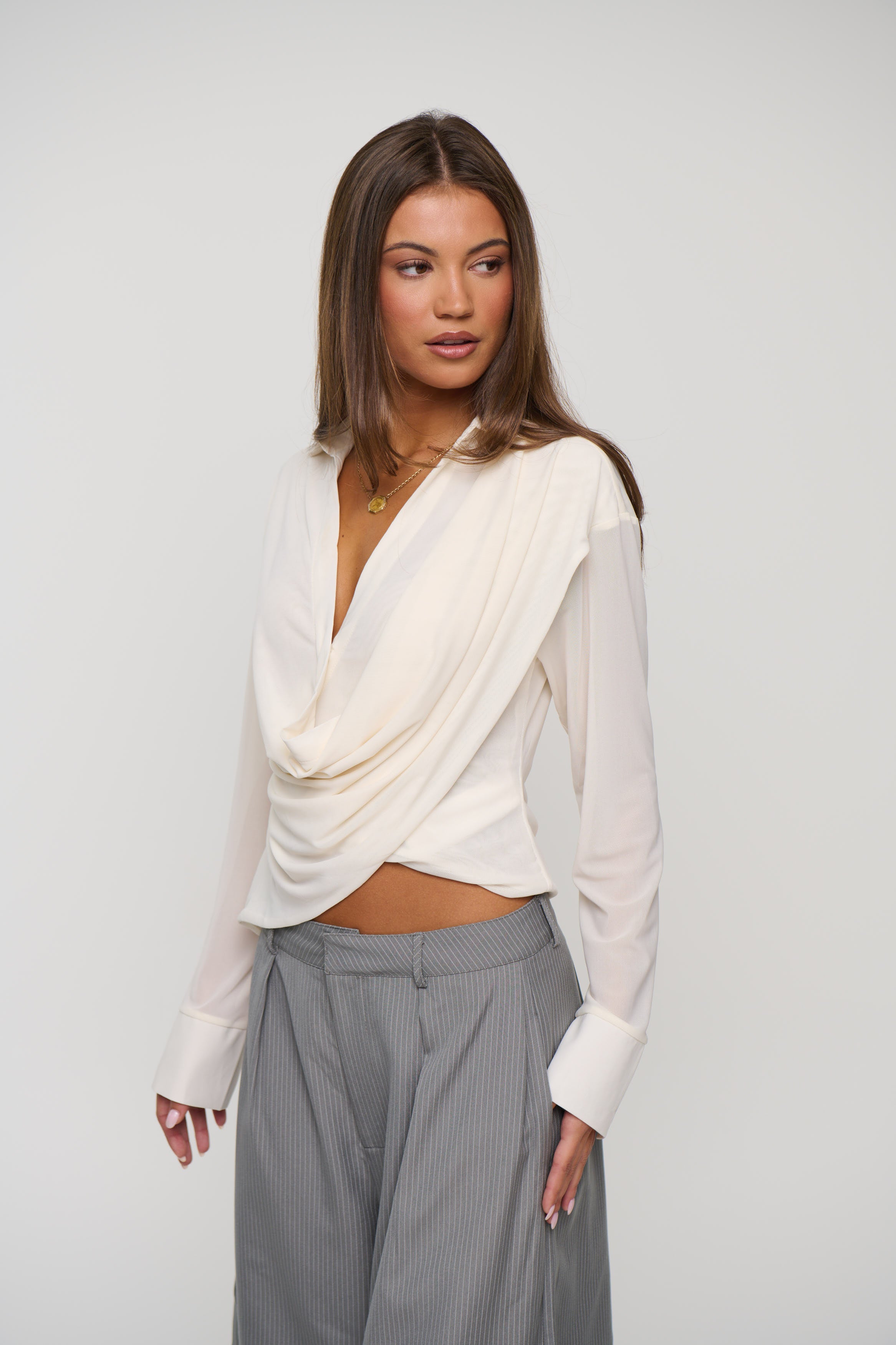 Selen Shirt Chalk