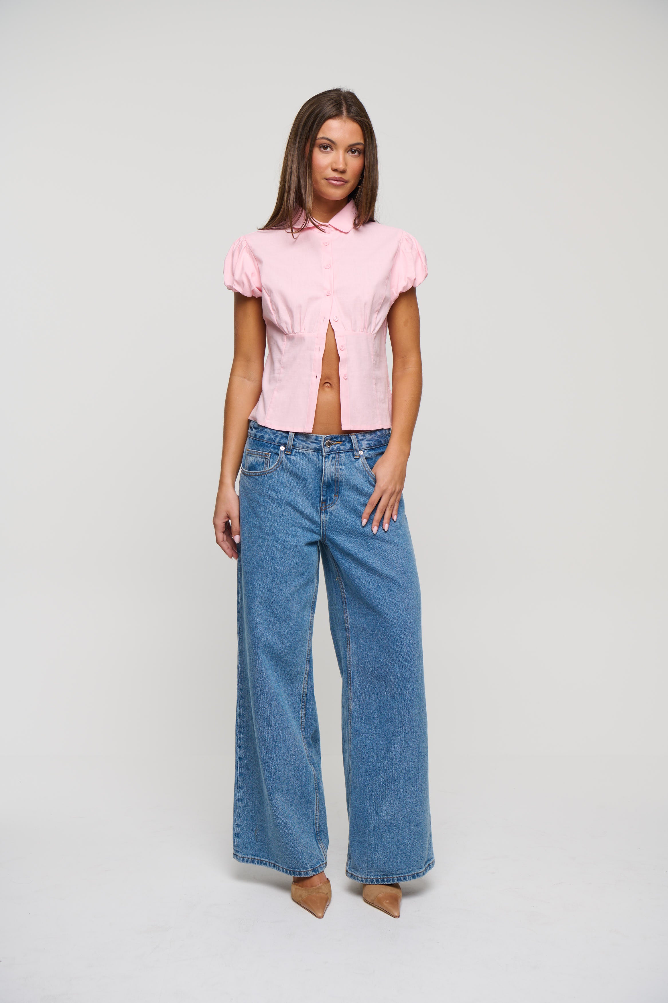 Skylar Short Sleeve Shirt Candy